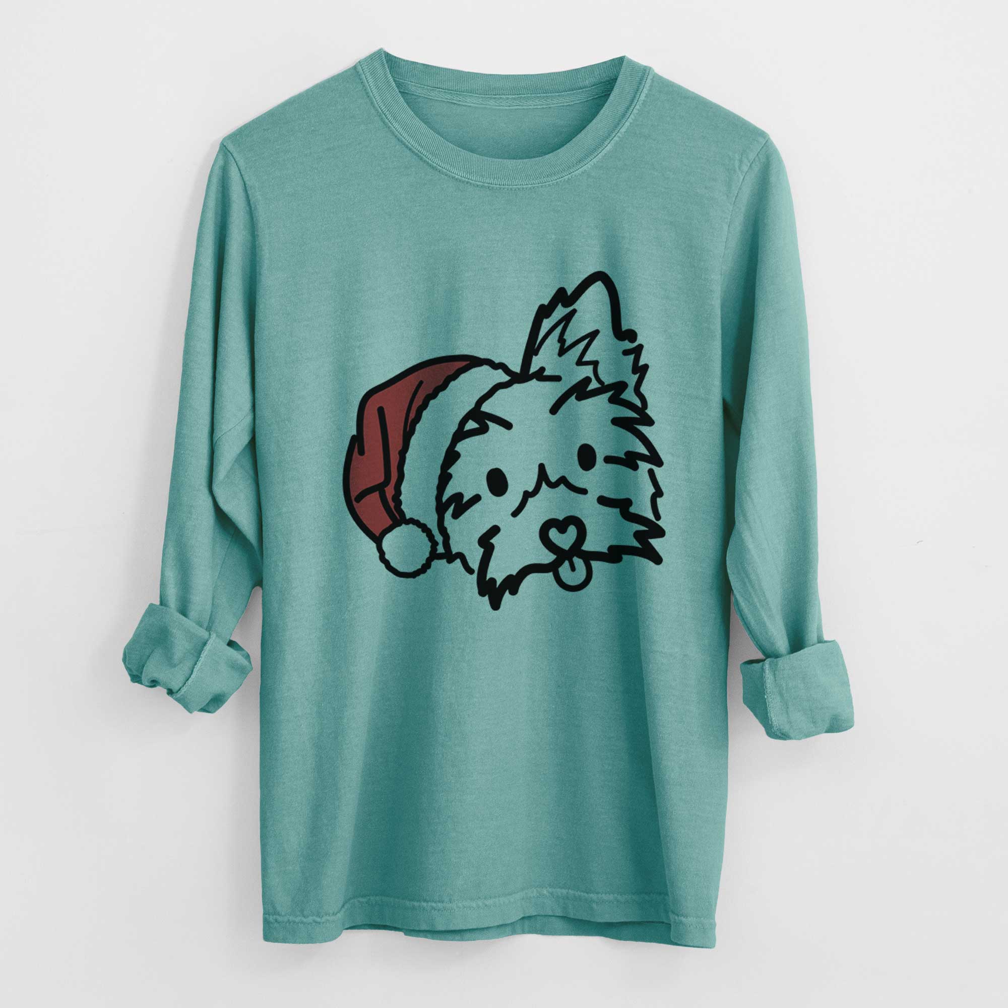 Jolly Yorkshire Terrier - Luna - Heavyweight 100% Cotton Long Sleeve