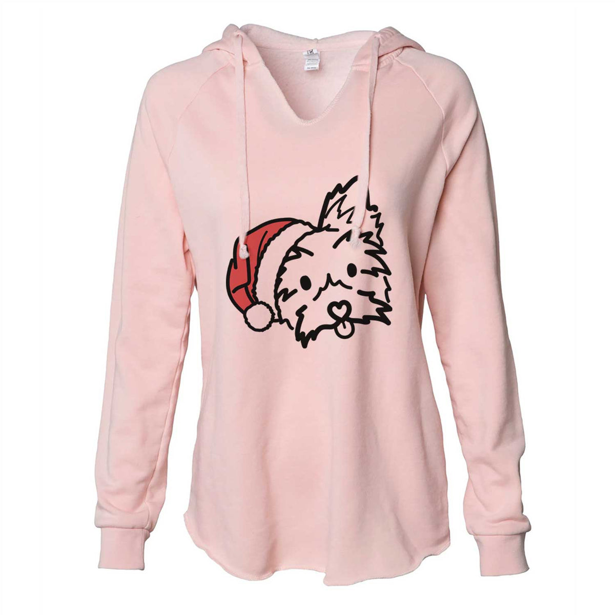 Jolly Yorkshire Terrier - Luna - Cali Wave Hooded Sweatshirt