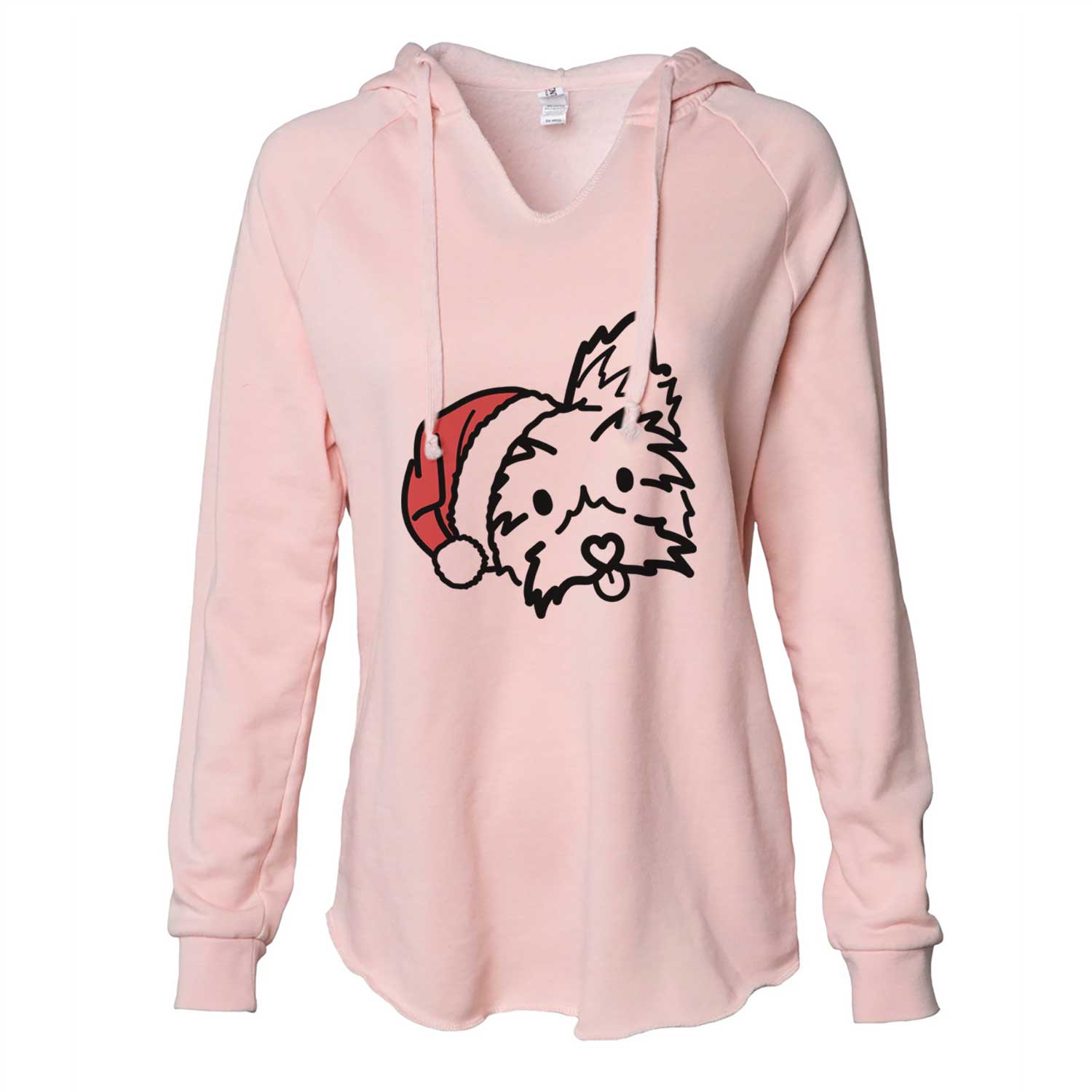 Jolly Yorkshire Terrier - Luna - Cali Wave Hooded Sweatshirt