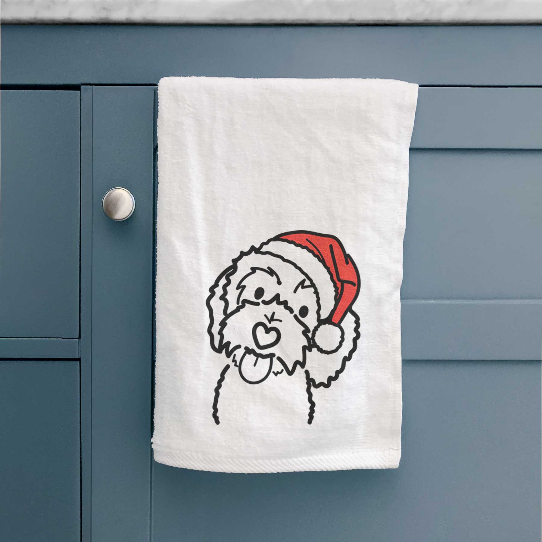 Jolly Bernedoodle - Mabel - Decorative Hand Towel