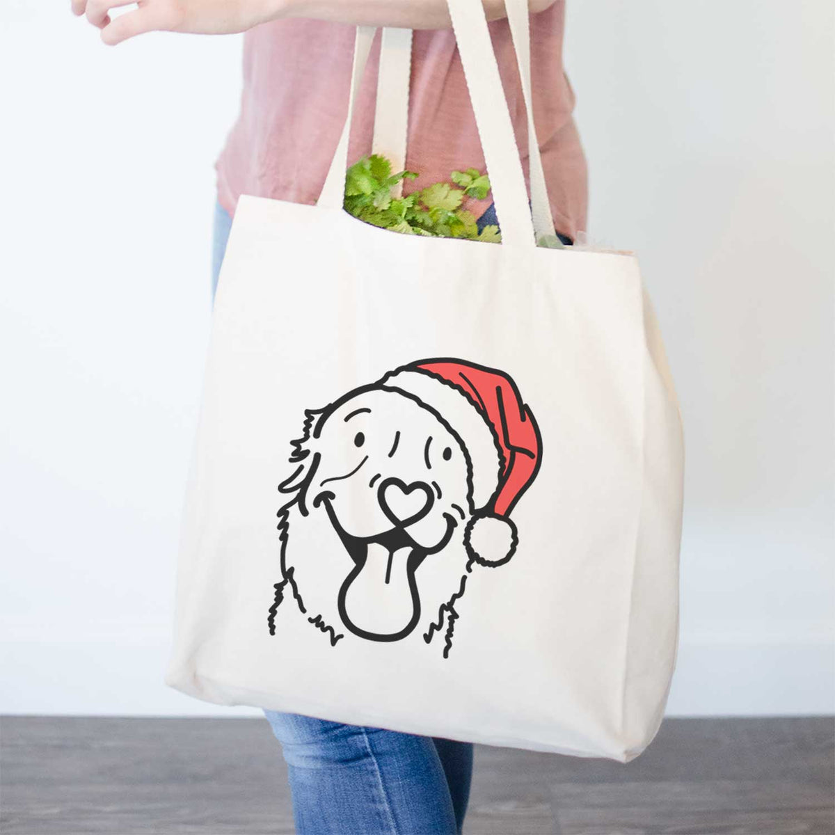 Jolly Golden Retriever - Maple - Tote Bag