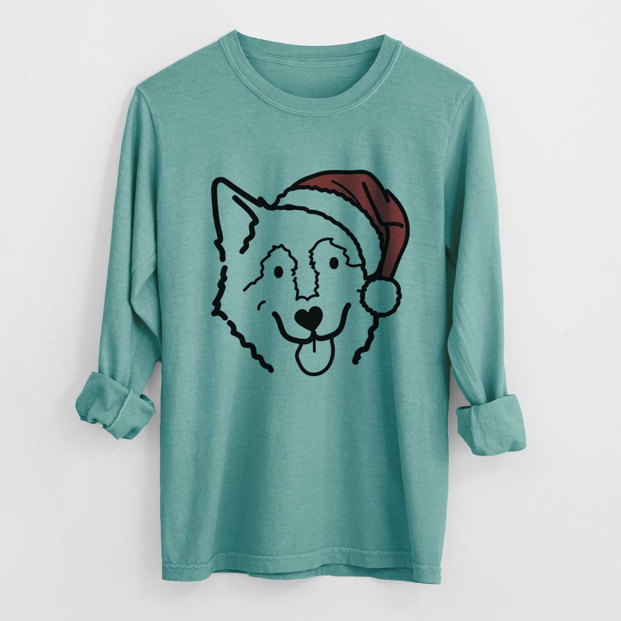 Jolly Alaskan Malamute - Max - Heavyweight 100% Cotton Long Sleeve