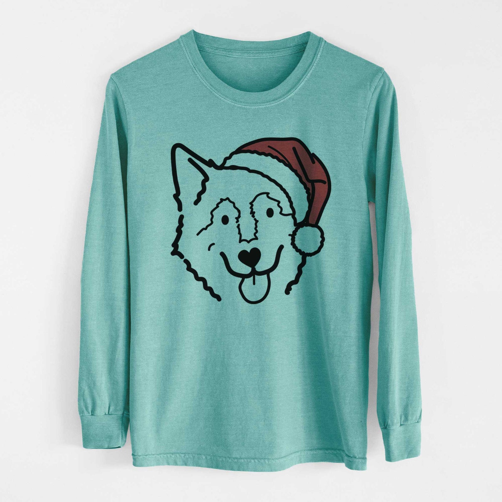 Jolly Alaskan Malamute - Max - Heavyweight 100% Cotton Long Sleeve