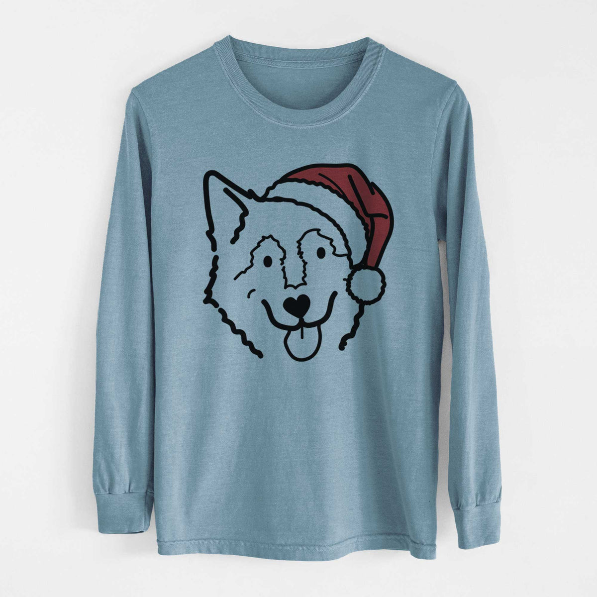 Jolly Alaskan Malamute - Max - Heavyweight 100% Cotton Long Sleeve