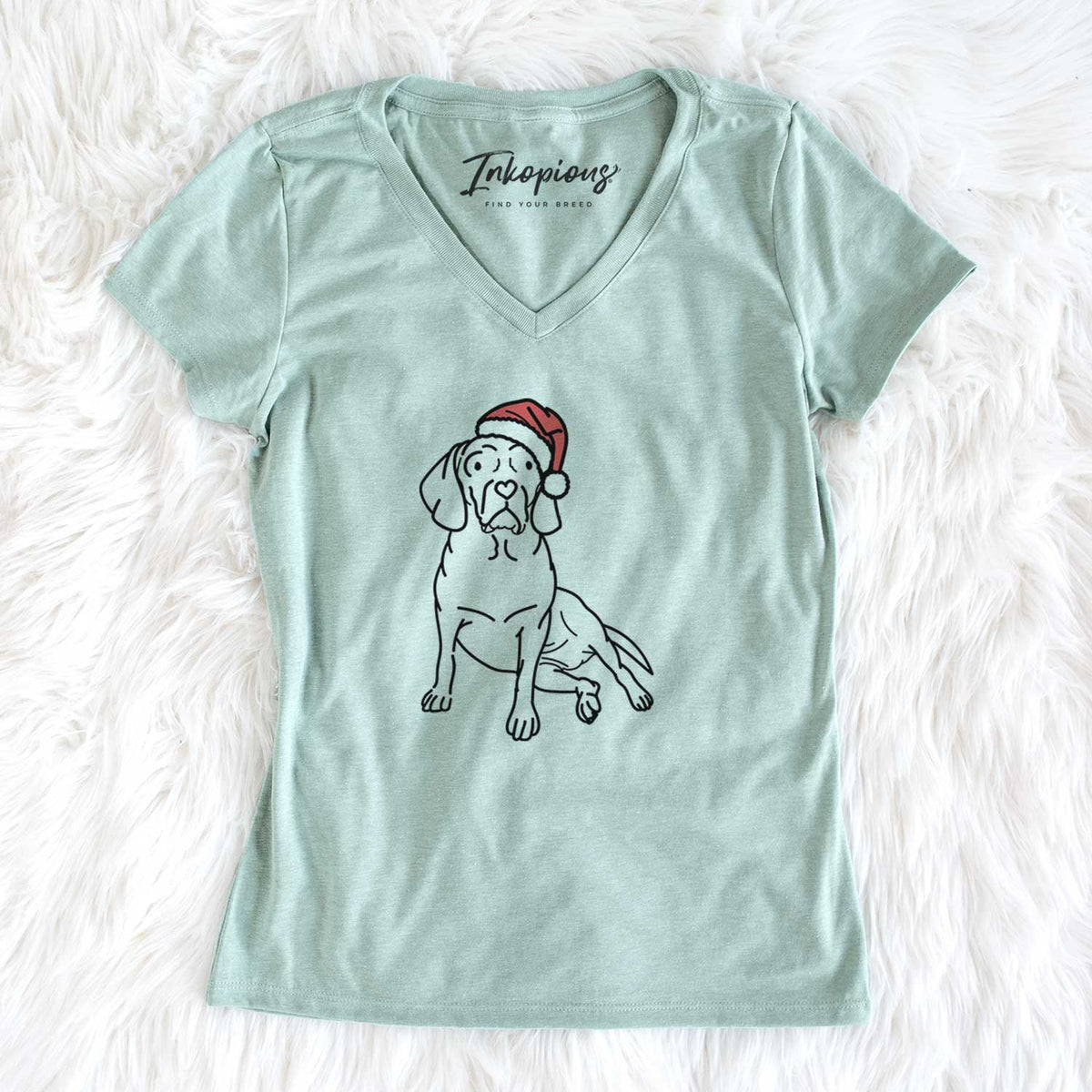 Jolly Puggle - Mayble - Women's V-neck Shirt