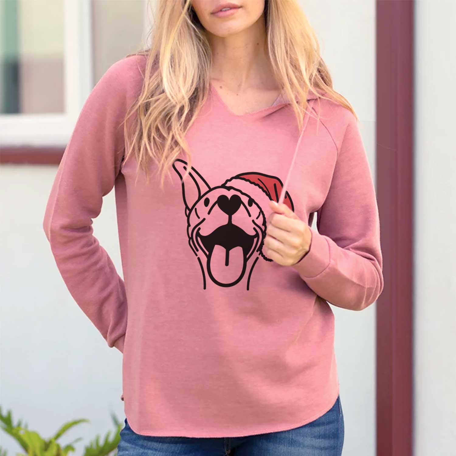 Jolly Basenji - Merlin - Cali Wave Hooded Sweatshirt