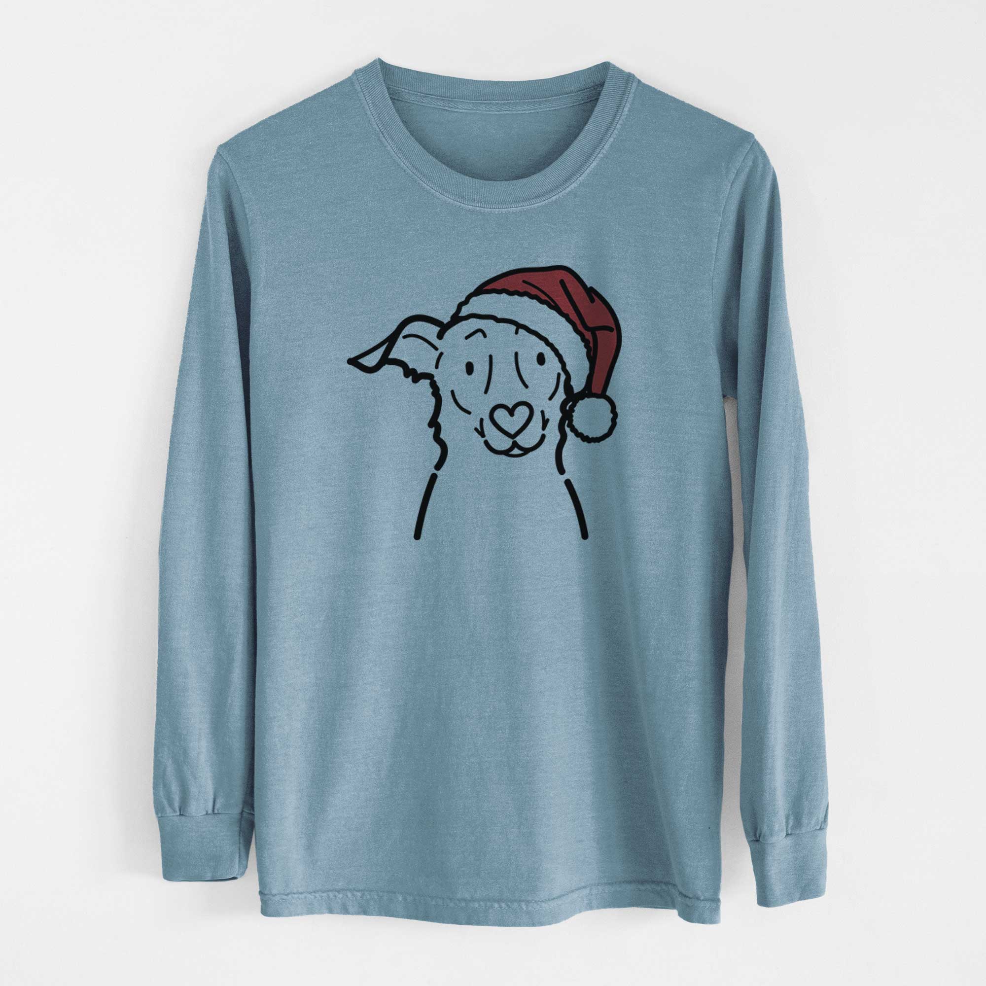 Jolly Border Collie Mix - Millie - Heavyweight 100% Cotton Long Sleeve