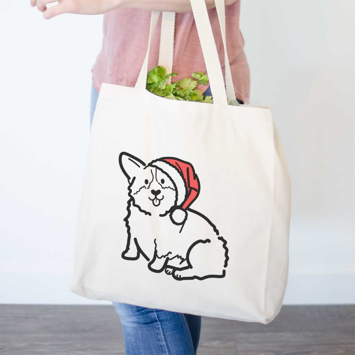 Jolly Pembroke Welsh Corgi - Millie - Tote Bag