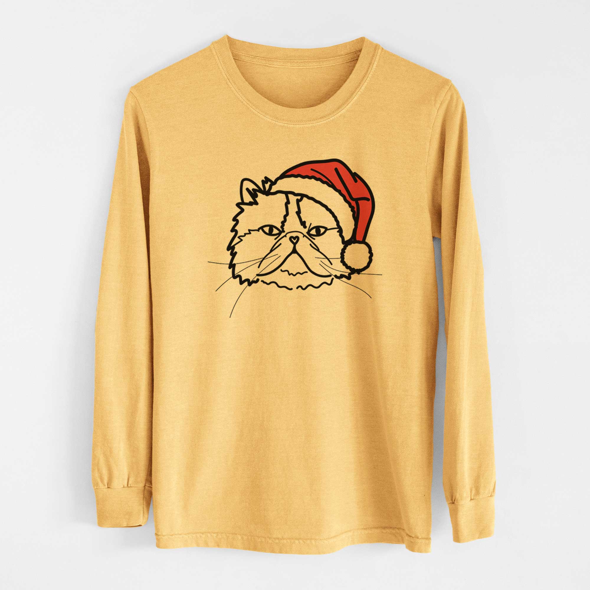 Jolly Persian Cat - Mila - Heavyweight 100% Cotton Long Sleeve