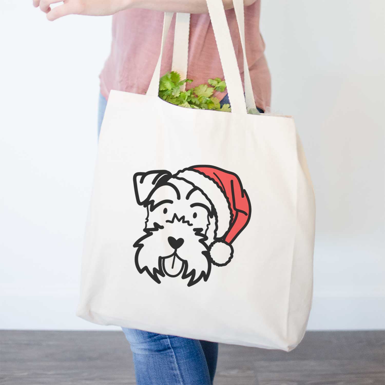 Jolly Miniature Schnauzer - Tote Bag