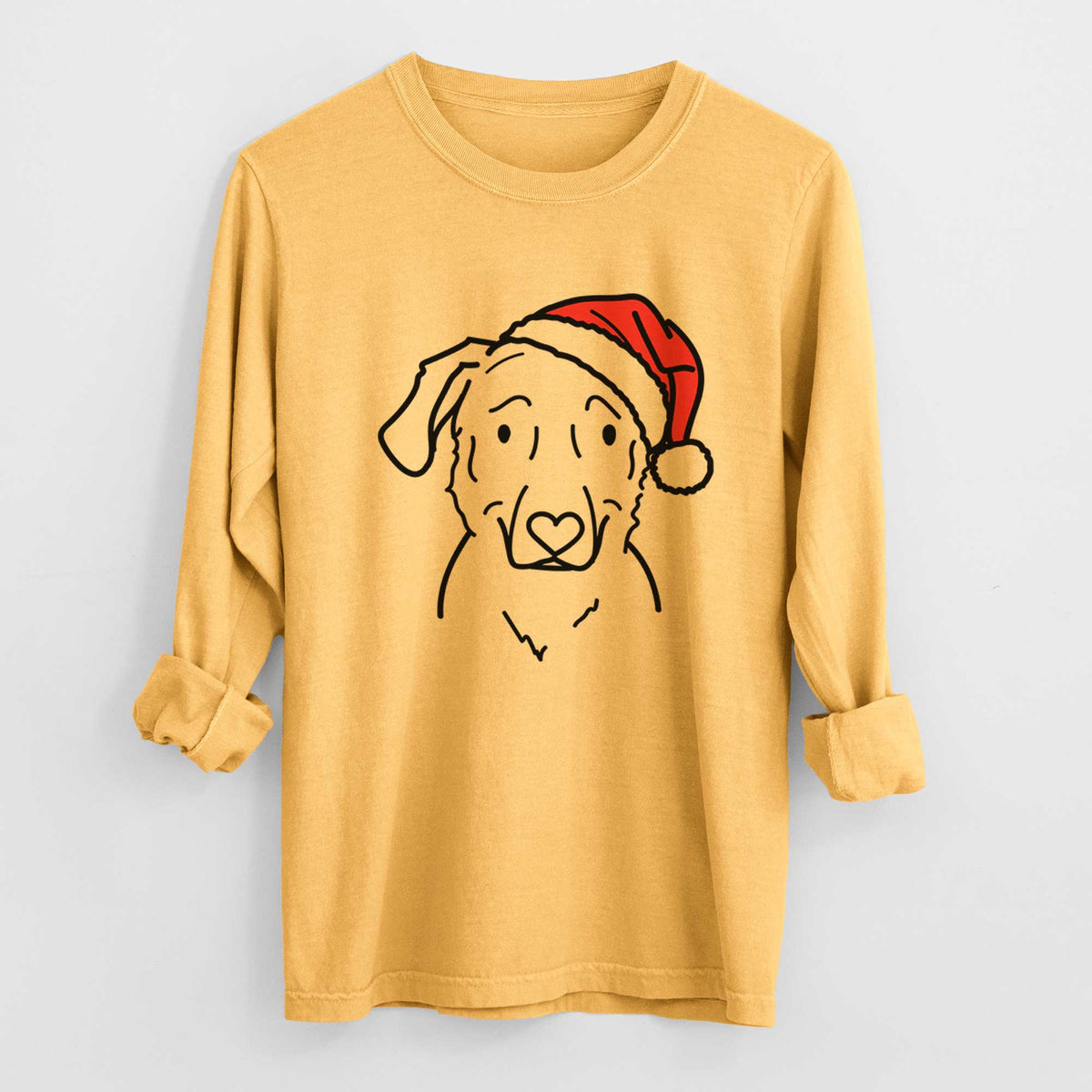 Jolly Golden Retriever Mix - Mitzi - Heavyweight 100% Cotton Long Sleeve