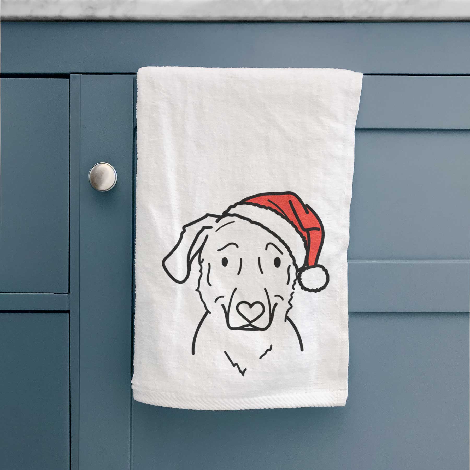 Jolly Golden Retriever Mix - Mitzi - Decorative Hand Towel