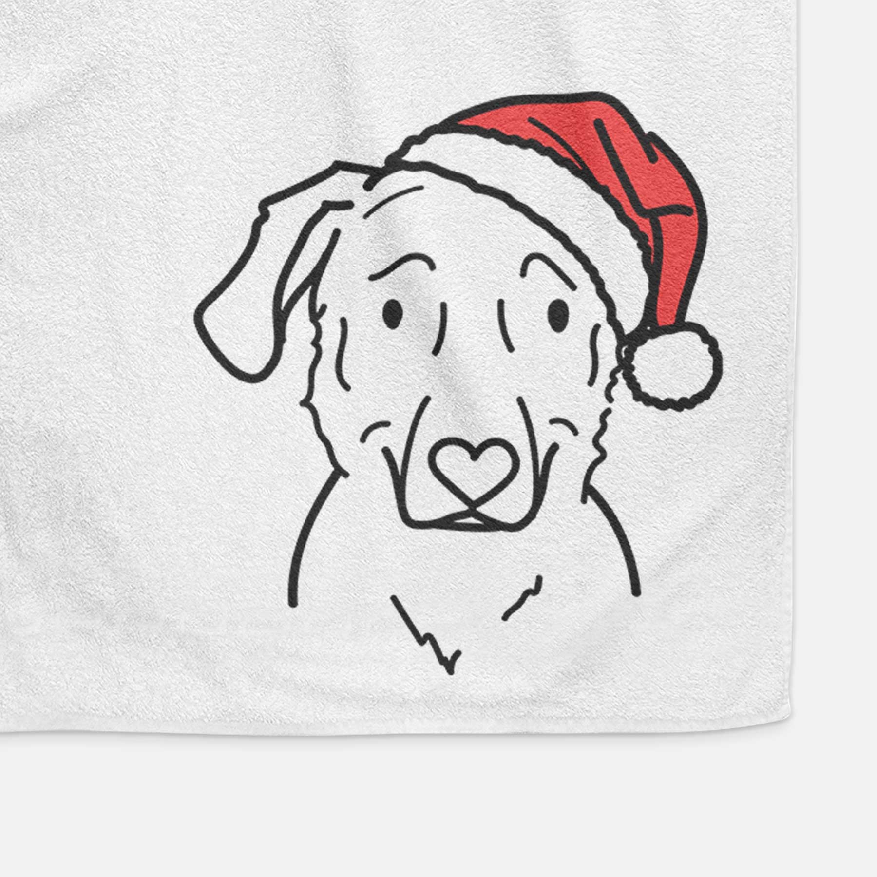 Jolly Golden Retriever Mix - Mitzi - Decorative Hand Towel