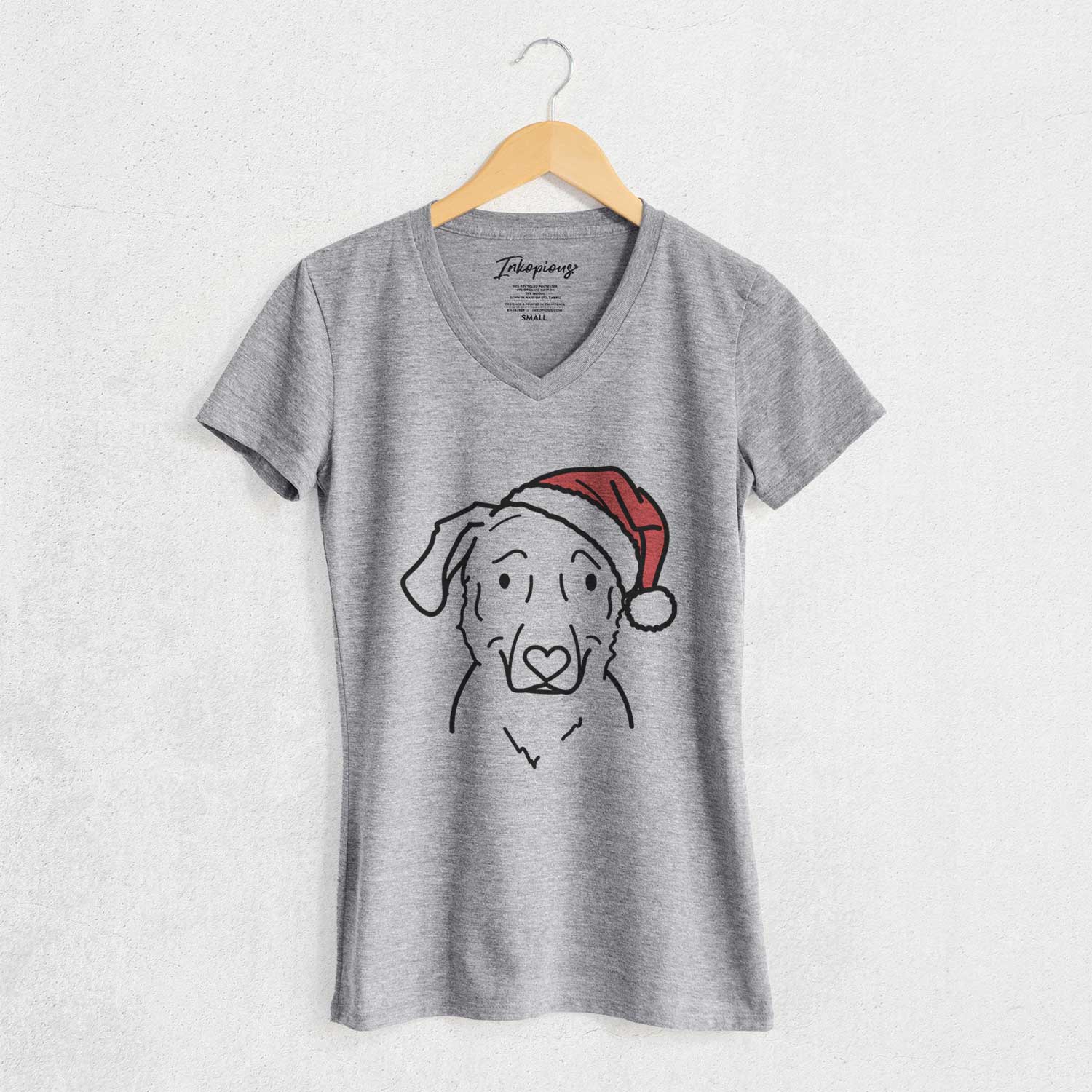 Jolly Golden Retriever Mix - Mitzi - Women's V-neck Shirt