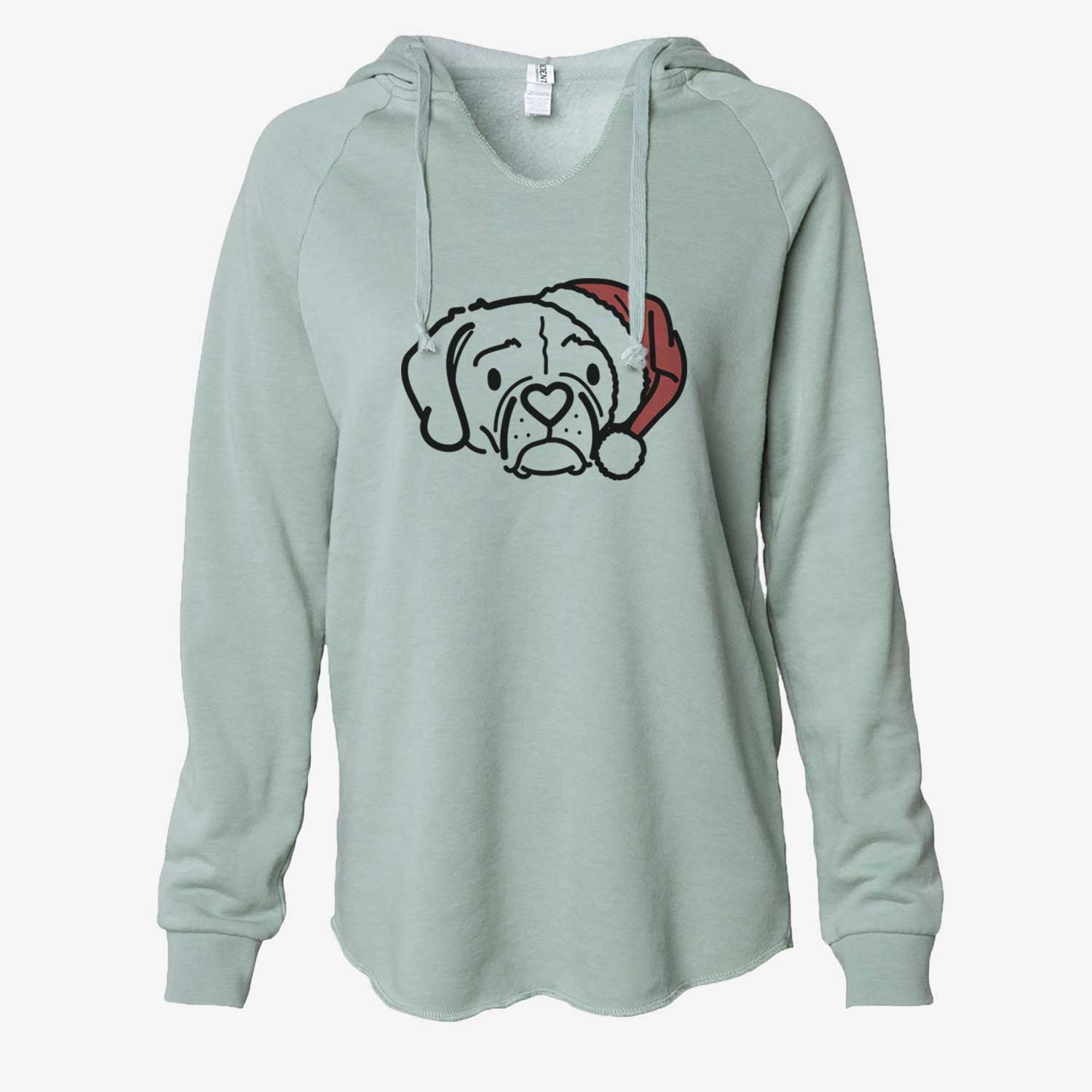 Jolly Puggle - Mitzi - Cali Wave Hooded Sweatshirt