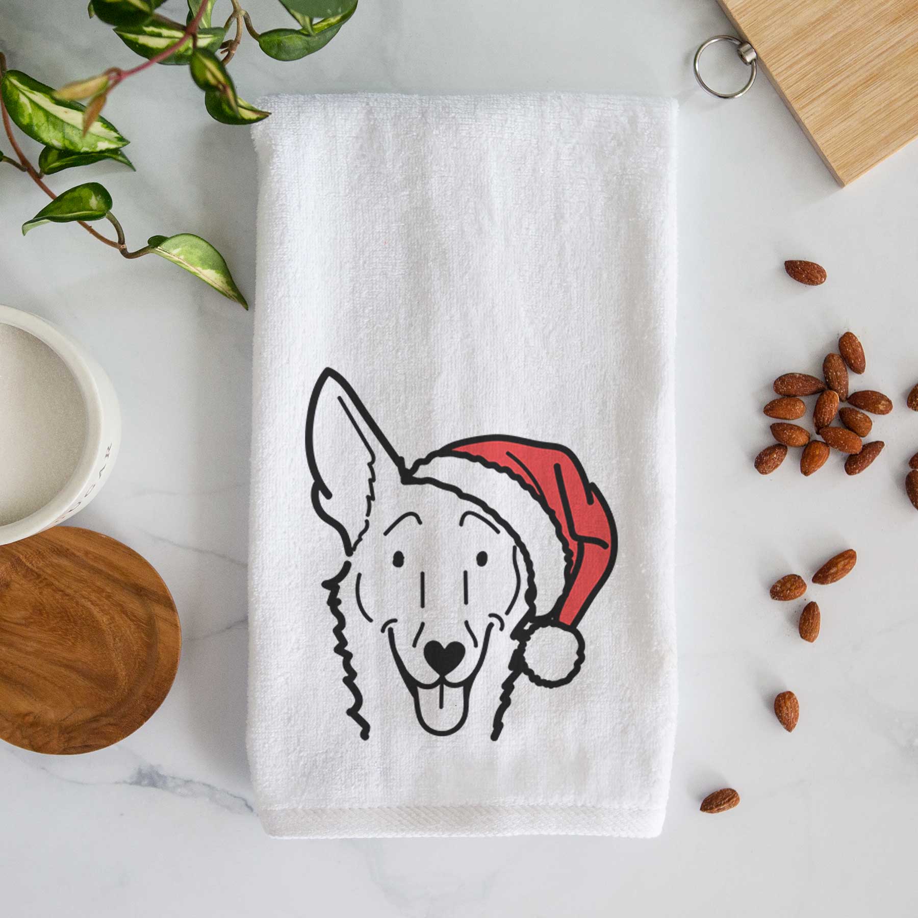 Jolly Carolina Dog - Mochi - Decorative Hand Towel