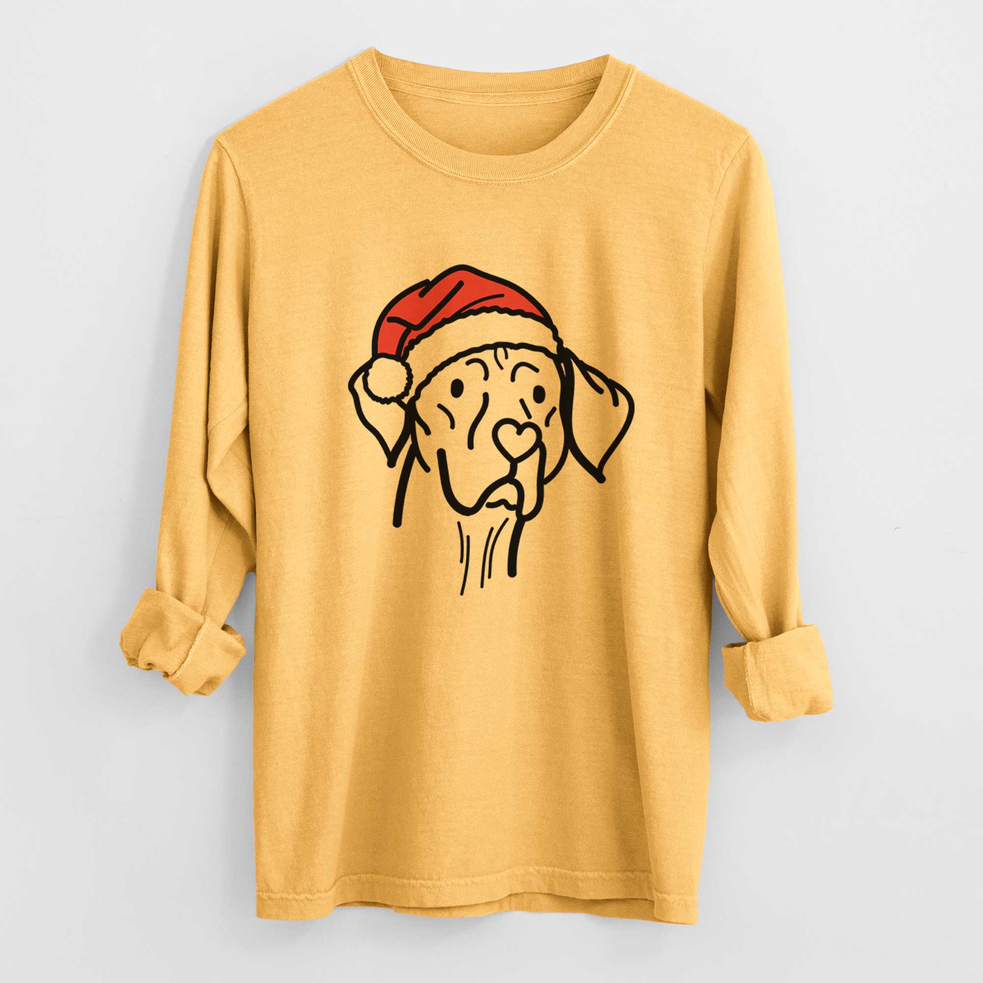 Jolly Vizsla - Moose - Heavyweight 100% Cotton Long Sleeve