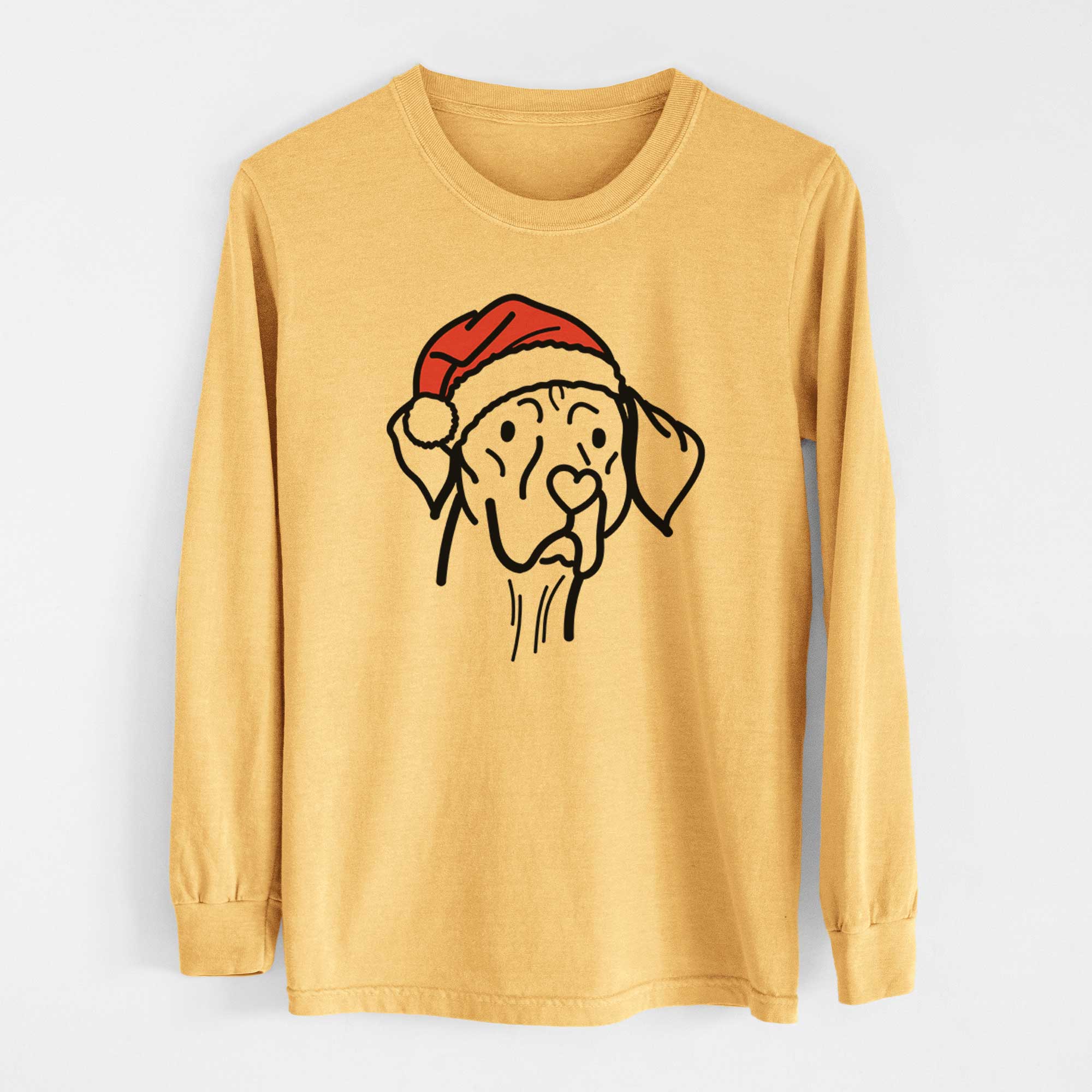 Jolly Vizsla - Moose - Heavyweight 100% Cotton Long Sleeve