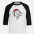 Jolly Vizsla - Moose - Youth 3/4 Long Sleeve