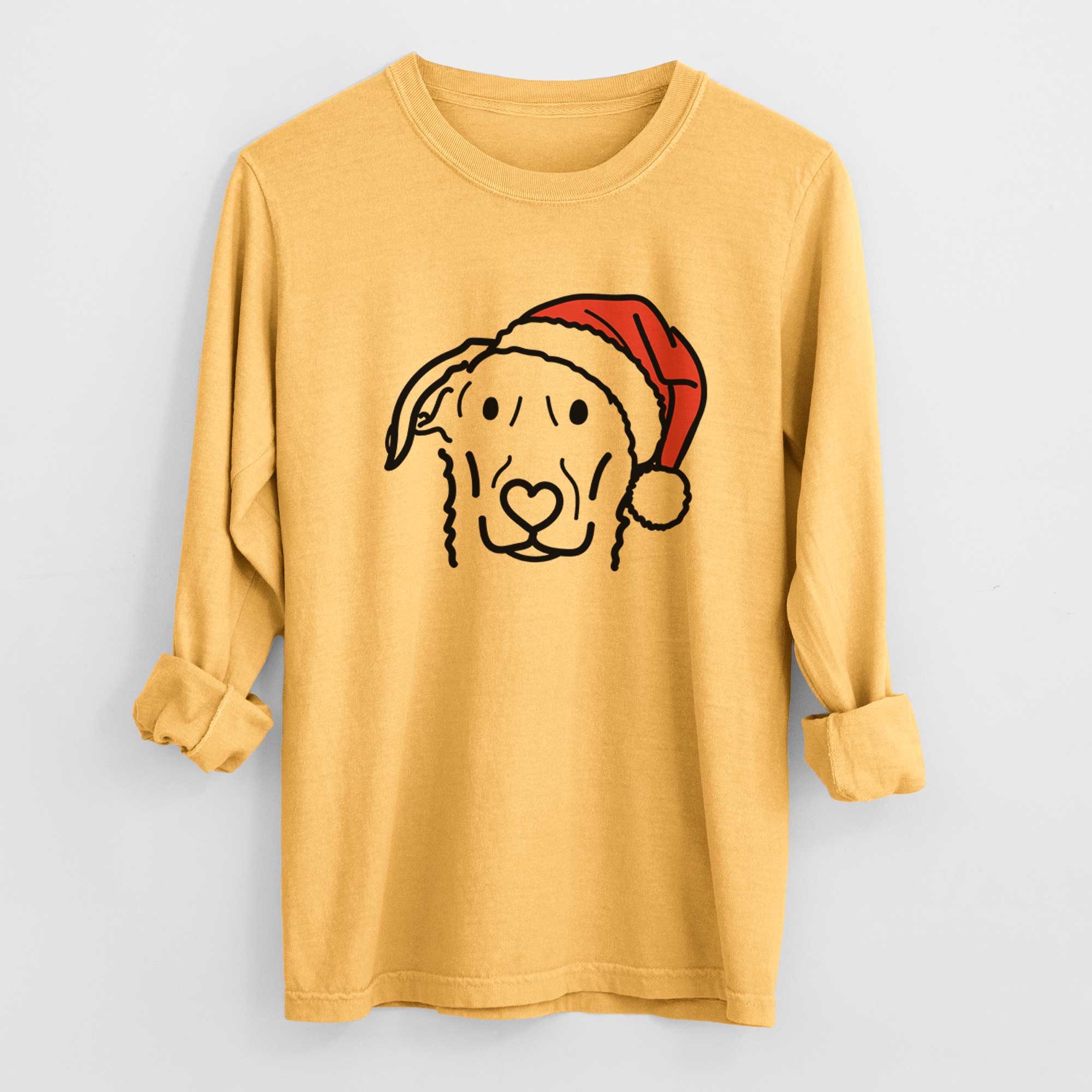 Jolly German Shepherd Mix - Morrison - Heavyweight 100% Cotton Long Sleeve