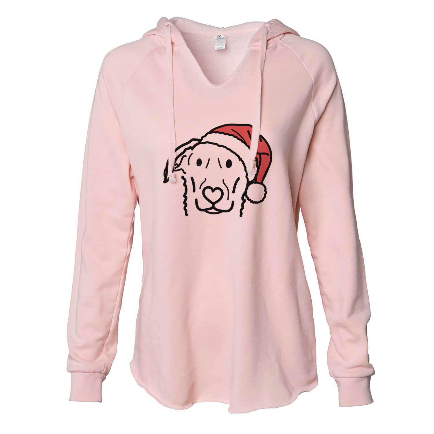 Jolly German Shepherd Mix - Morrison - Cali Wave Hooded Sweatshirt