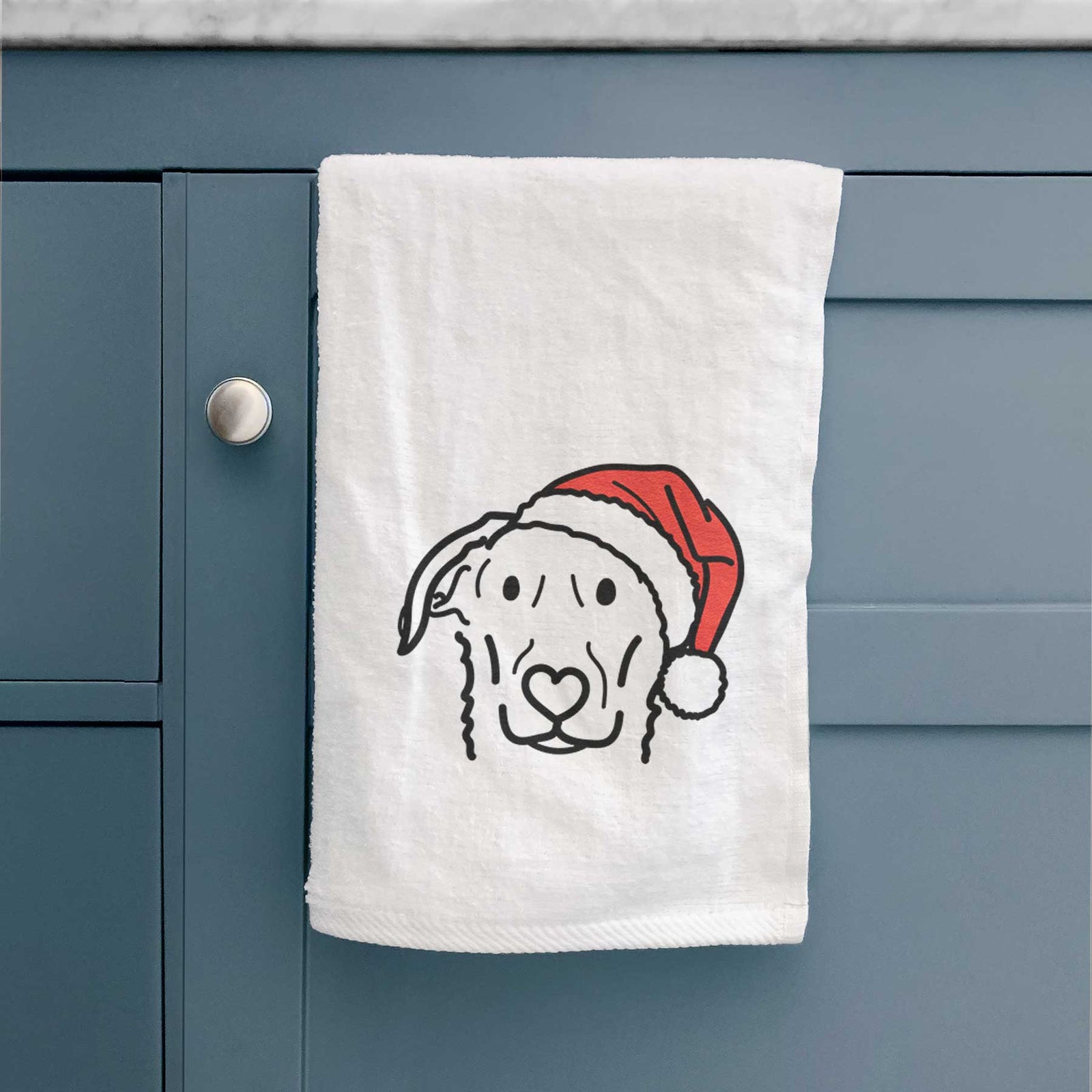 Jolly German Shepherd Mix - Morrison - Decorative Hand Towel