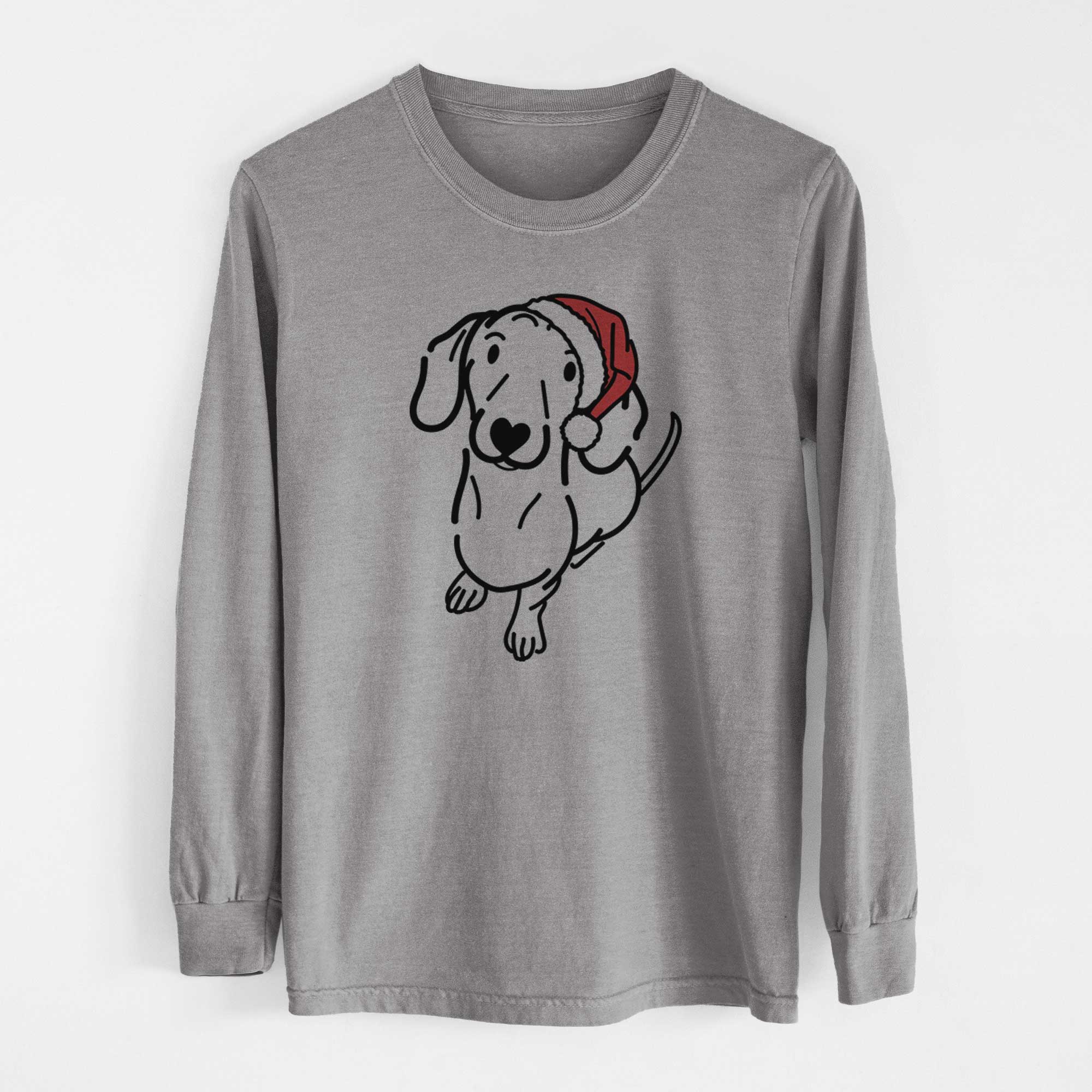 Jolly Dachshund - Moxie - Heavyweight 100% Cotton Long Sleeve