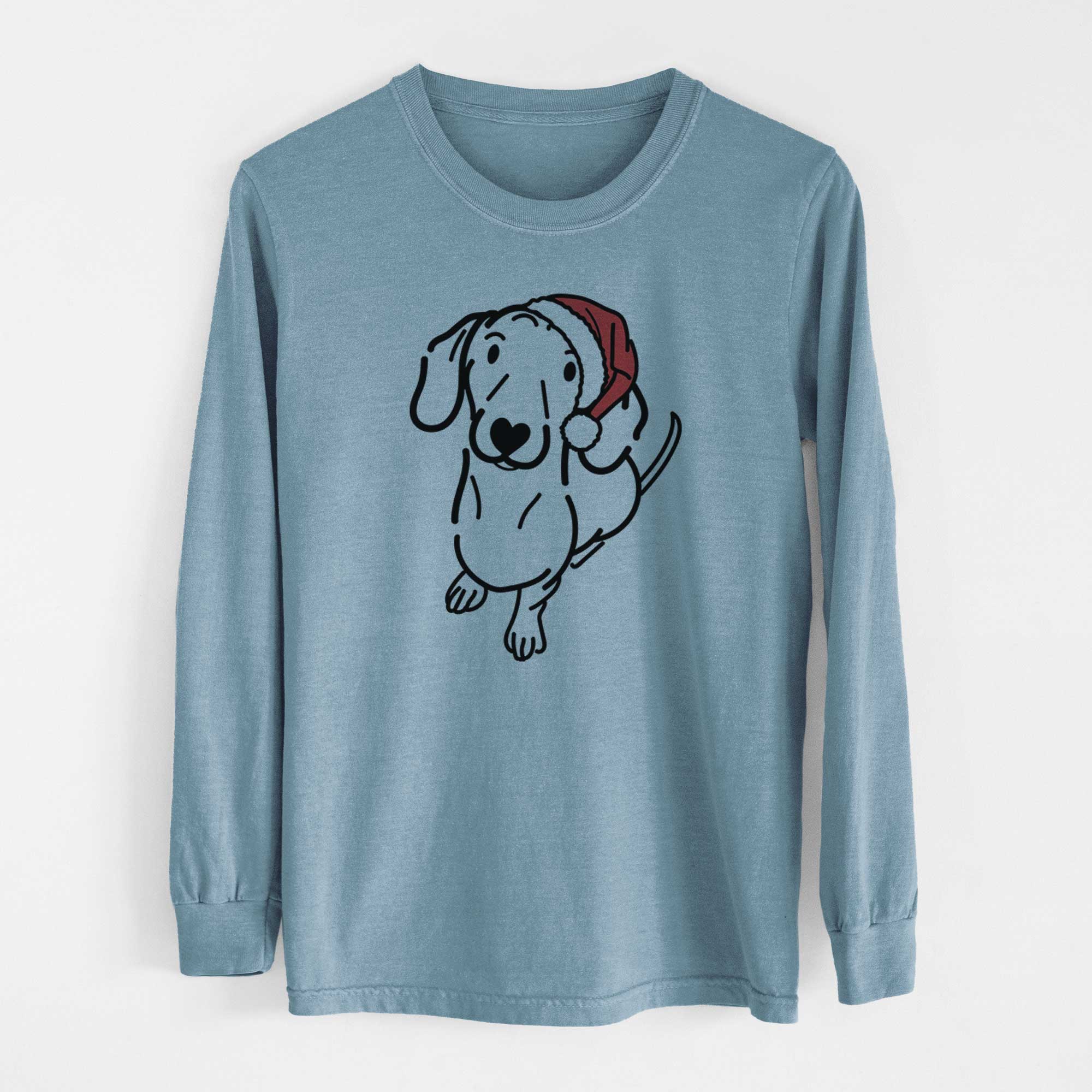 Jolly Dachshund - Moxie - Heavyweight 100% Cotton Long Sleeve