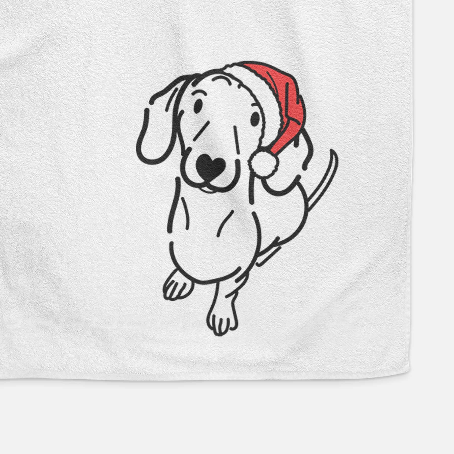 Jolly Dachshund - Moxie - Decorative Hand Towel