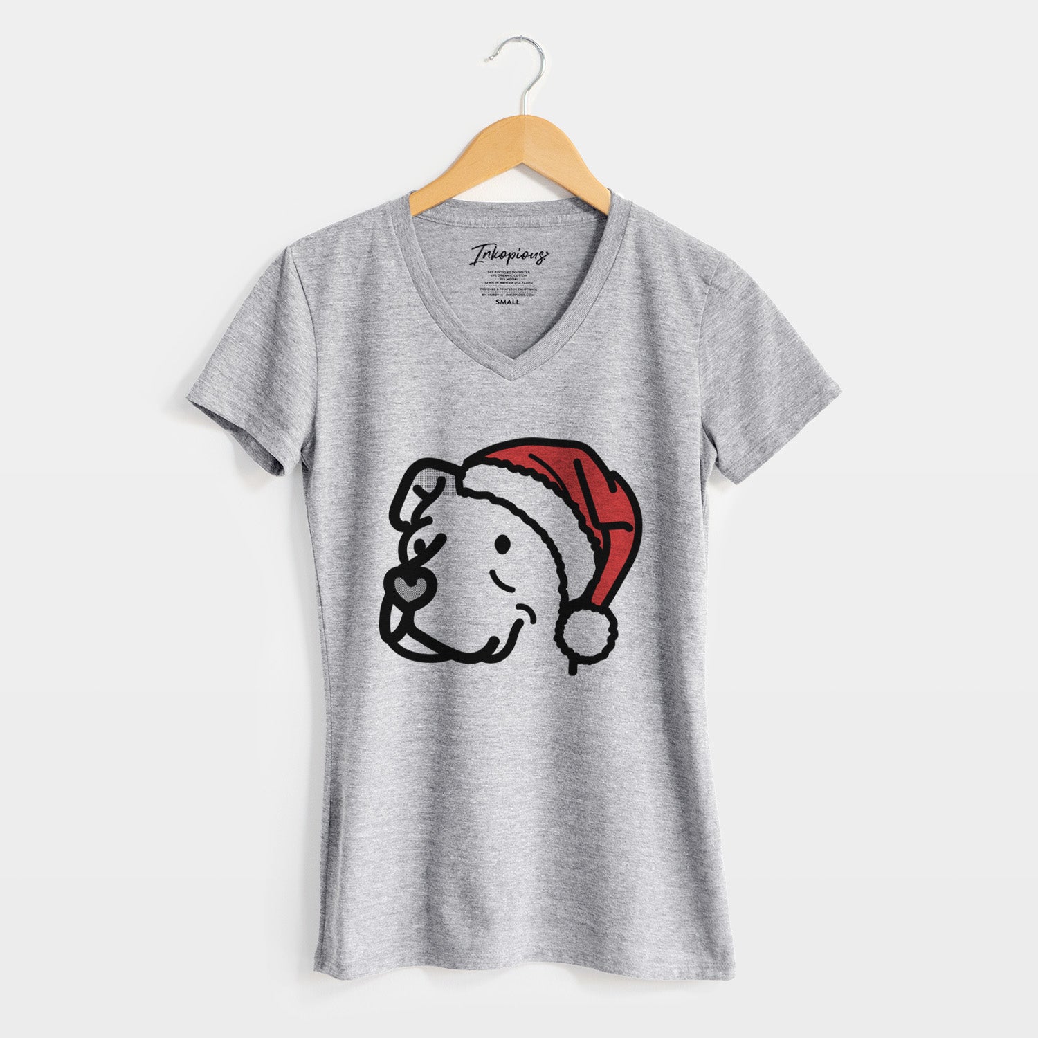 Jolly Pitbull Mix - Mr. Sir - Women's V-neck Shirt