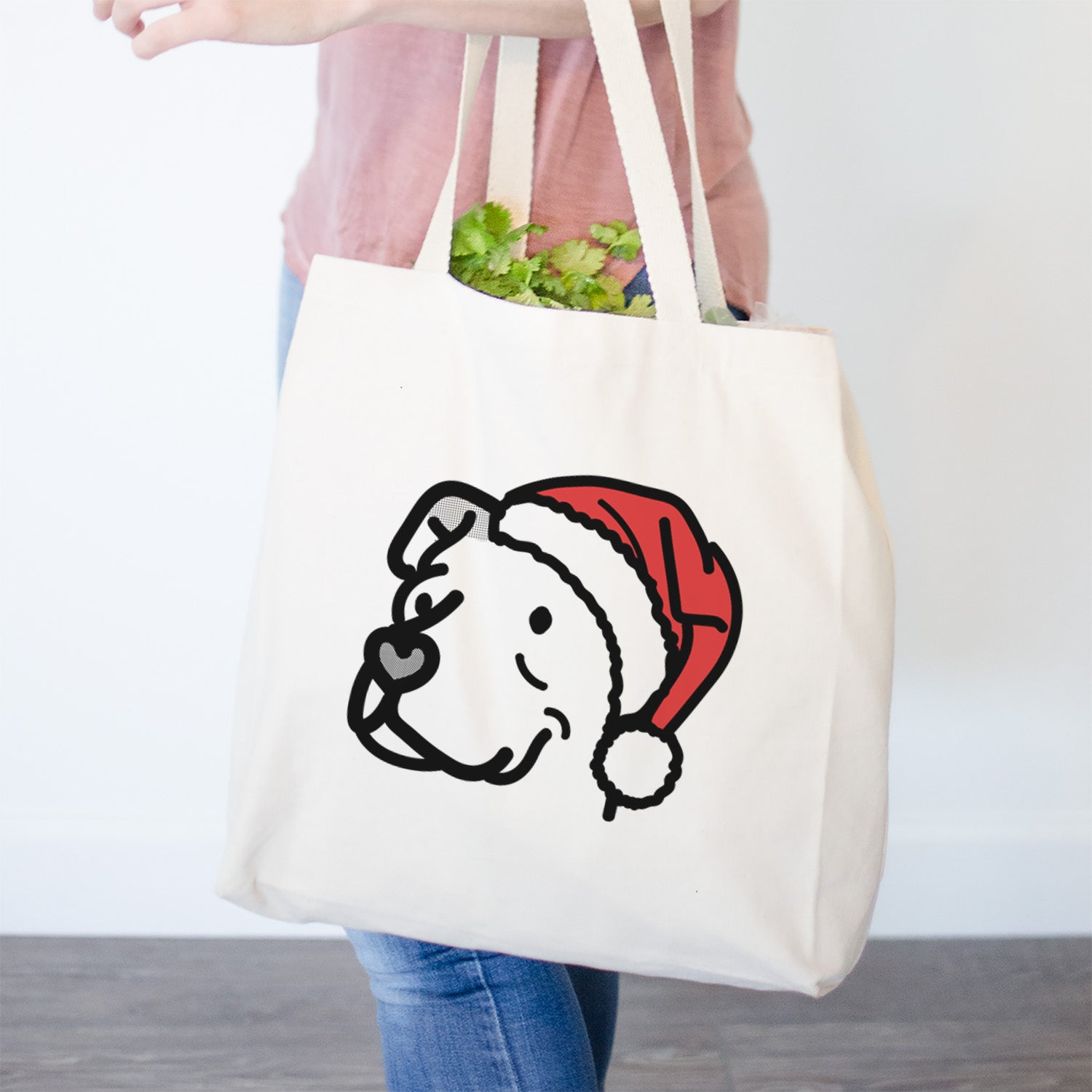 Jolly Pitbull Mix - Mr. Sir - Tote Bag