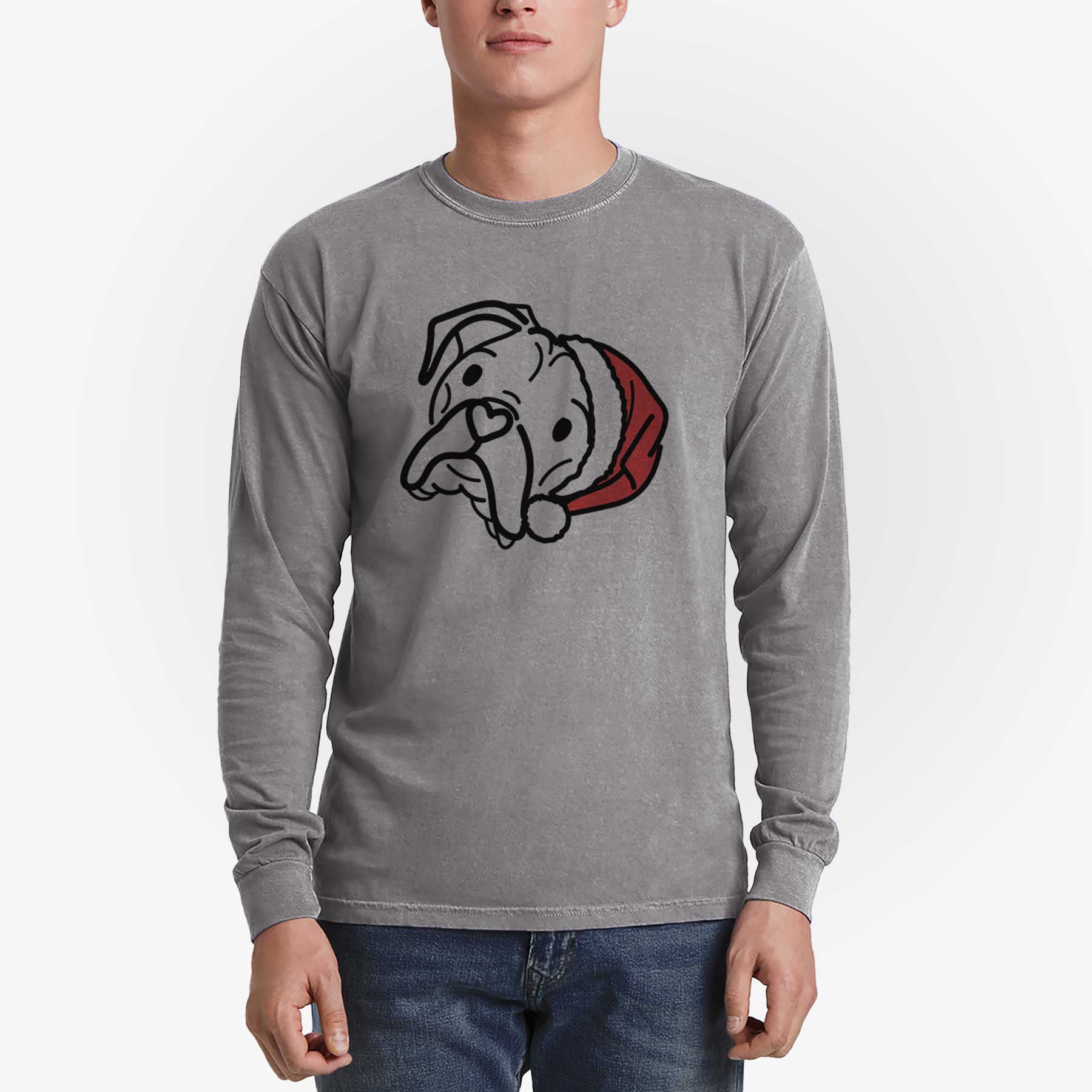 Jolly Boxer - Noodle - Heavyweight 100% Cotton Long Sleeve