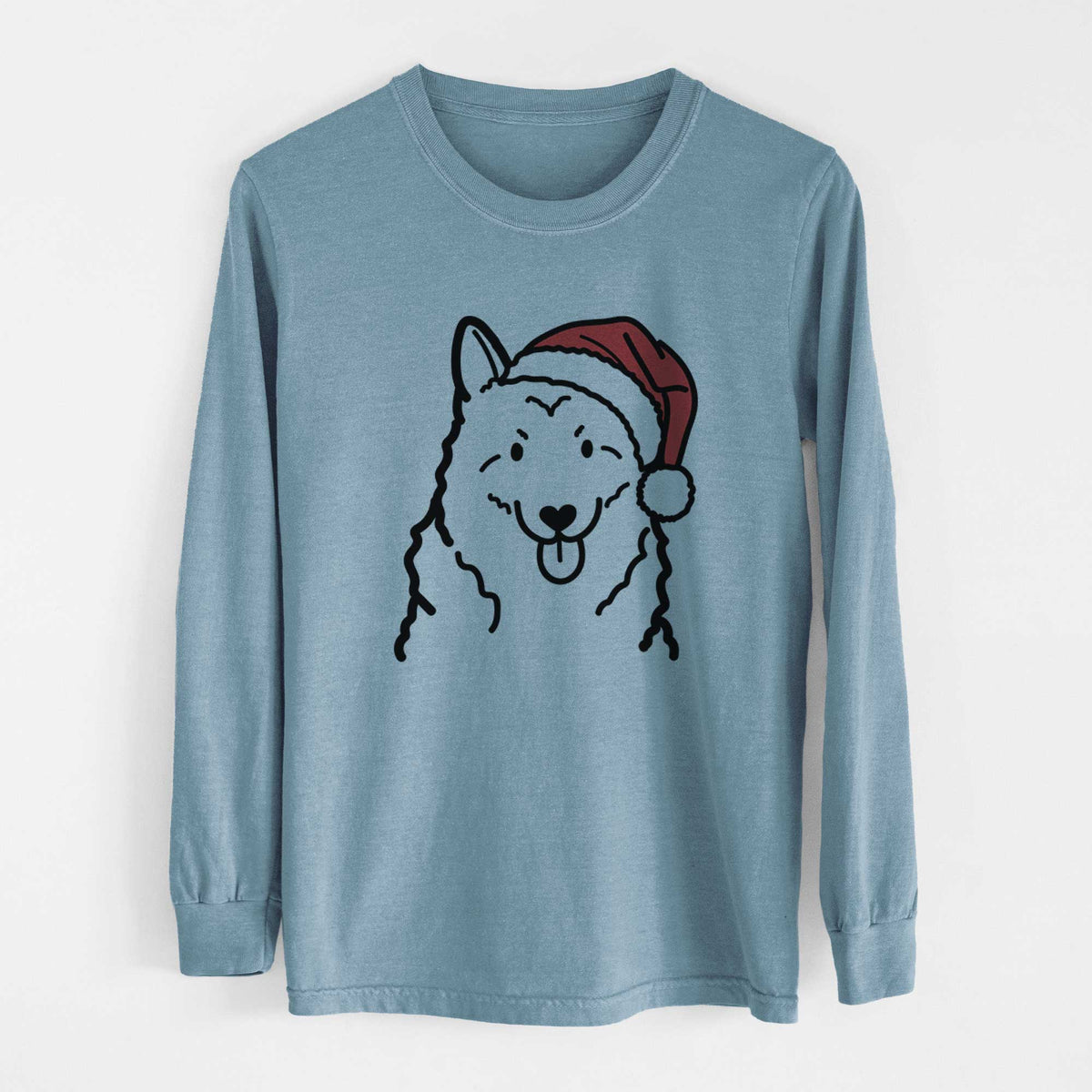 Jolly Norwegian Elkhound - Heavyweight 100% Cotton Long Sleeve