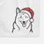 Jolly Norwegian Elkhound - Decorative Hand Towel