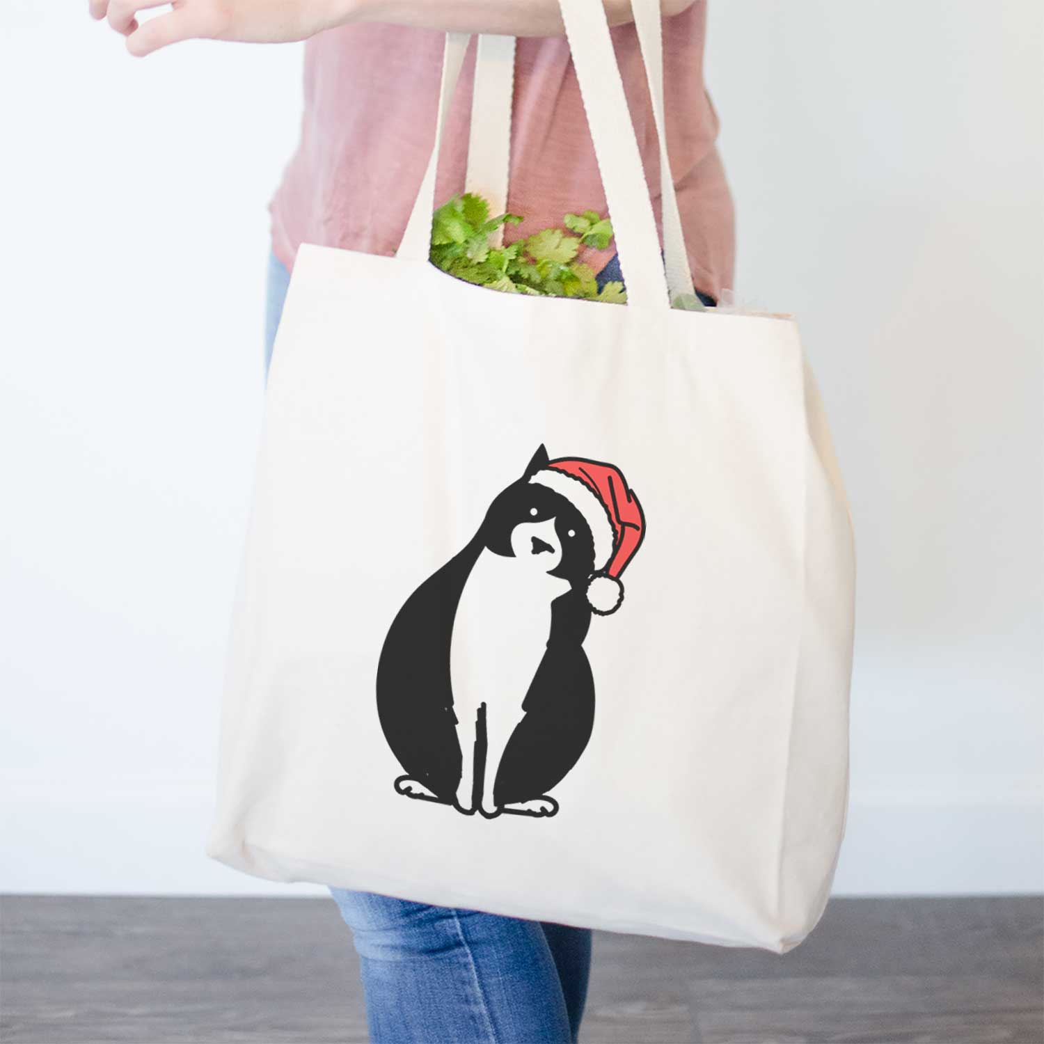 Jolly Tuxedo Cat - Oliver - Tote Bag