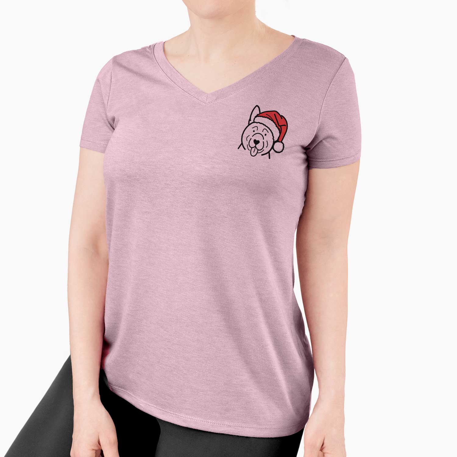 Jolly Akita - Women's V-neck Shirt