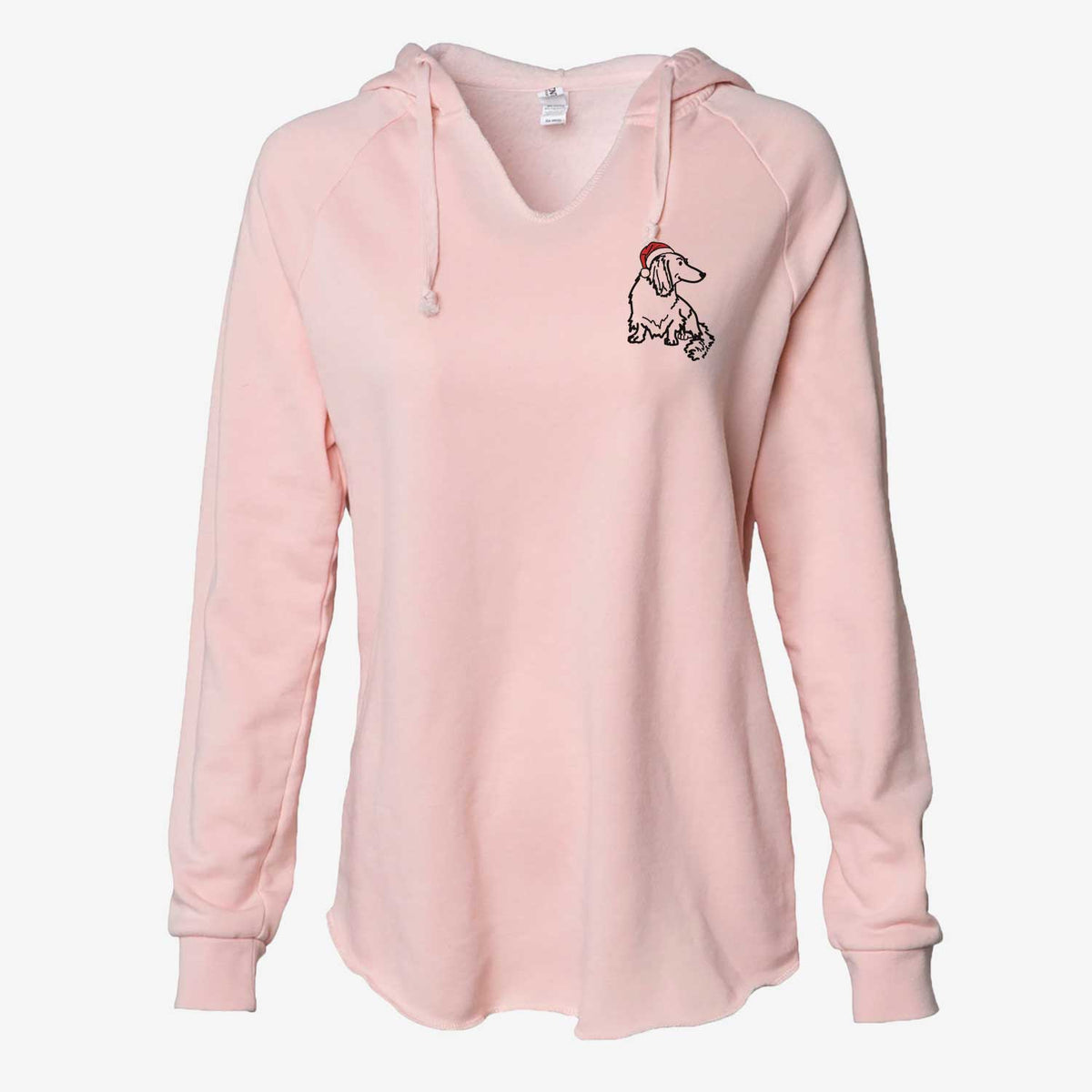 Jolly Dachshund - Bella - Cali Wave Hooded Sweatshirt