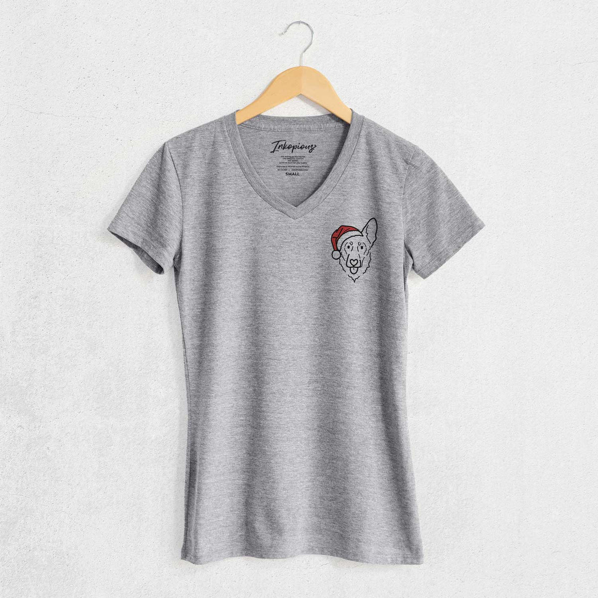 Jolly Shepherd Mix - Bodhi - Women's V-neck Shirt