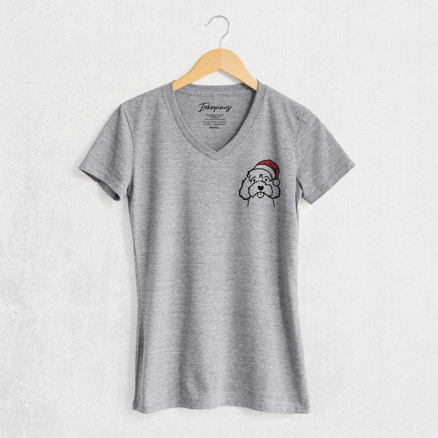 Jolly Cavapoo - Women's V-neck Shirt