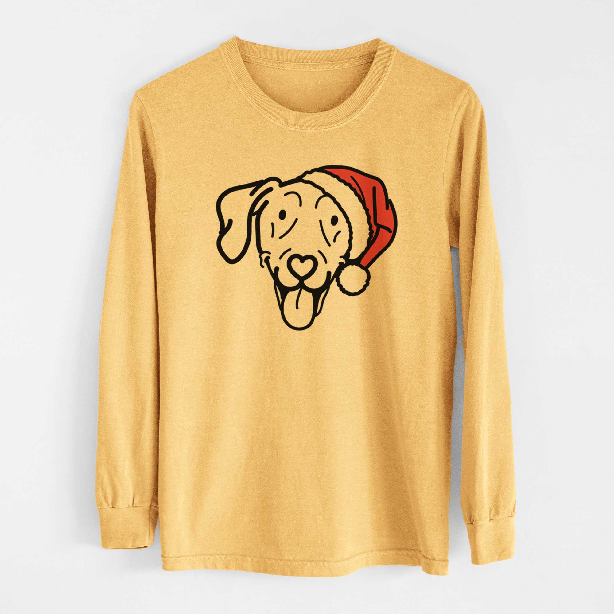 Jolly Weimaraner - Paco Lobo - Heavyweight 100% Cotton Long Sleeve