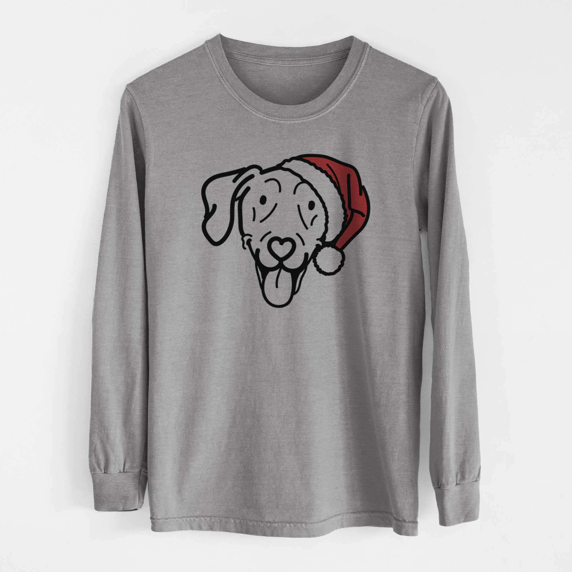 Jolly Weimaraner - Paco Lobo - Heavyweight 100% Cotton Long Sleeve