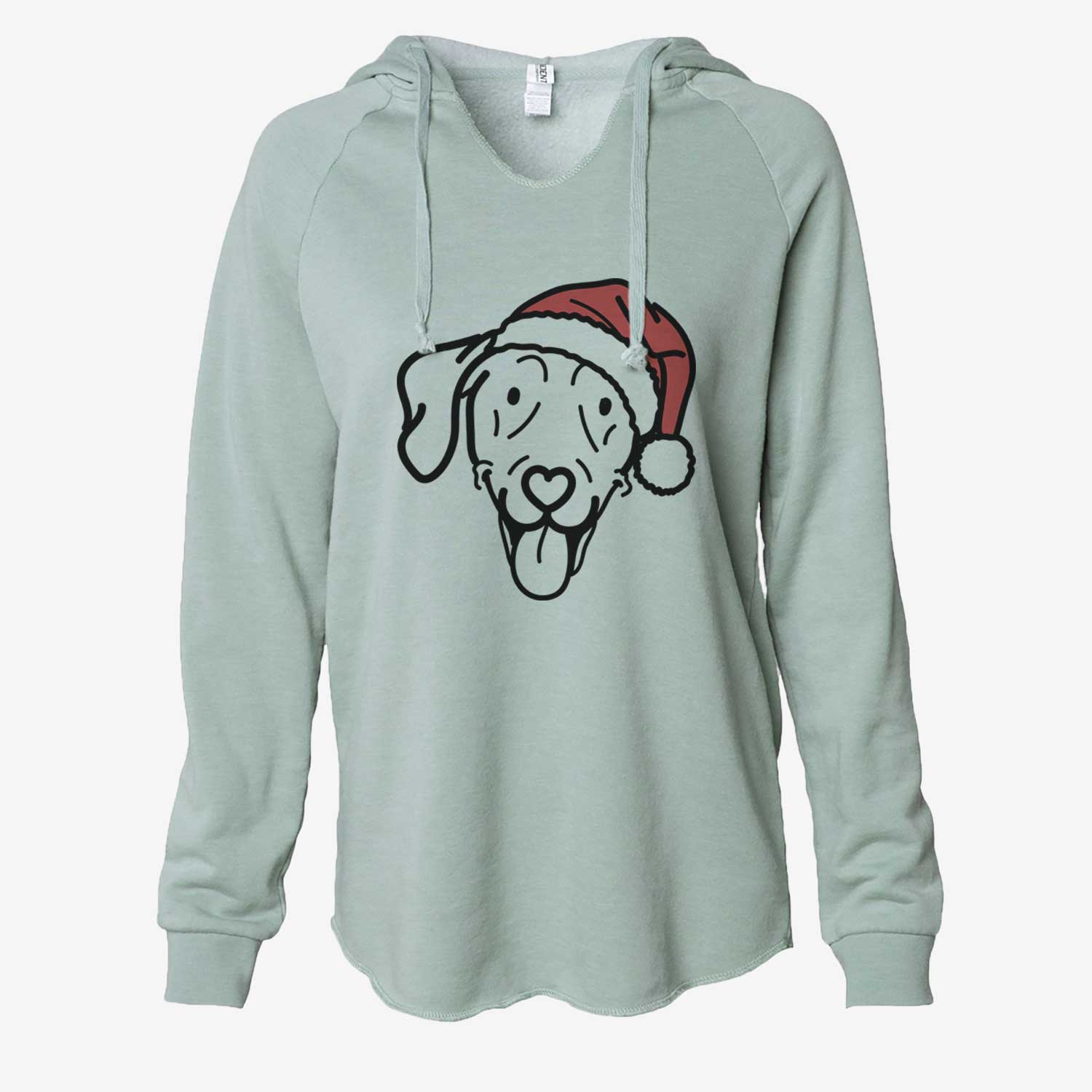 Jolly Weimaraner - Paco Lobo - Cali Wave Hooded Sweatshirt