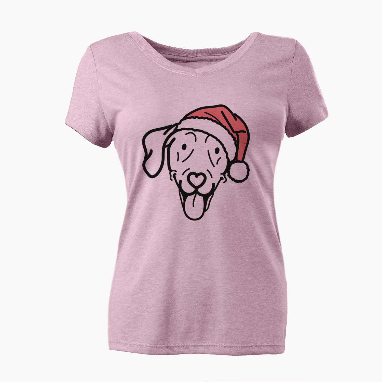 Jolly Weimaraner - Paco Lobo - Women's V-neck Shirt