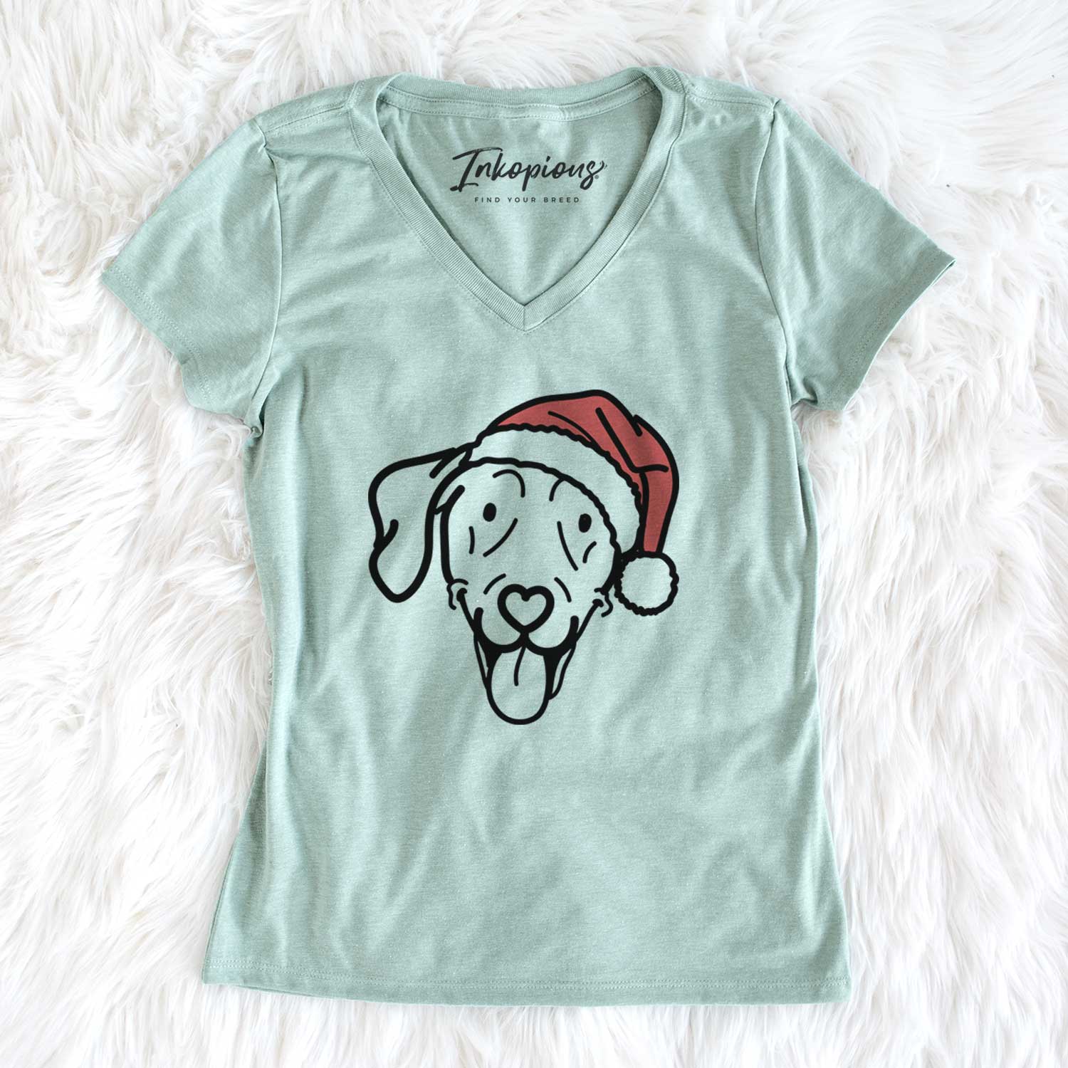 Jolly Weimaraner - Paco Lobo - Women's V-neck Shirt