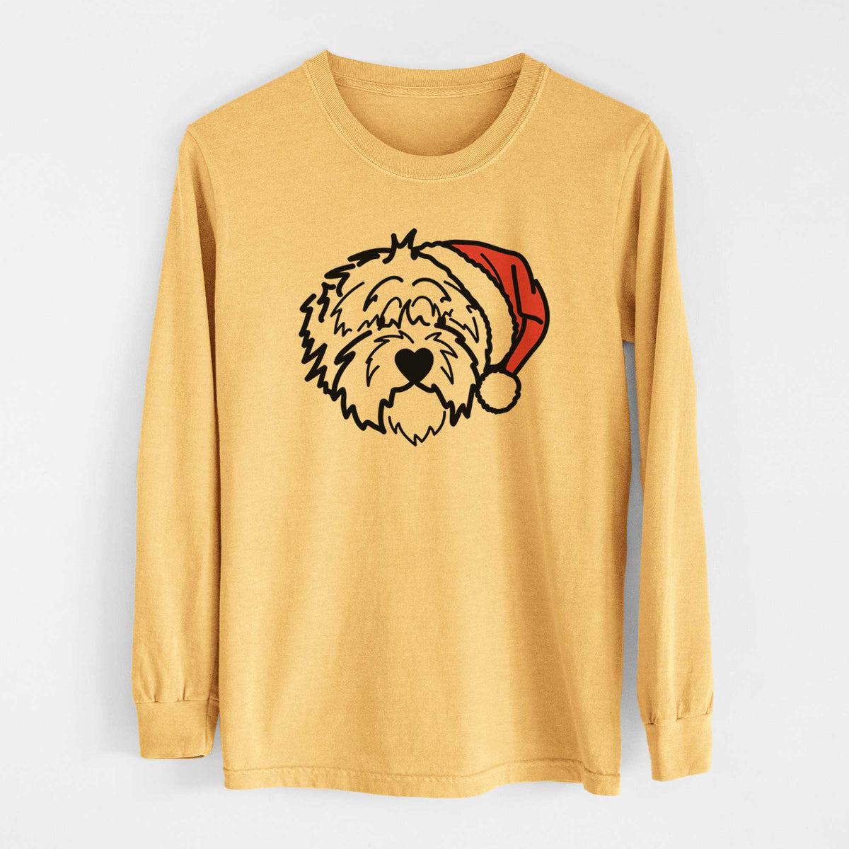 Jolly Old English Sheepdog - Penny - Heavyweight 100% Cotton Long Sleeve