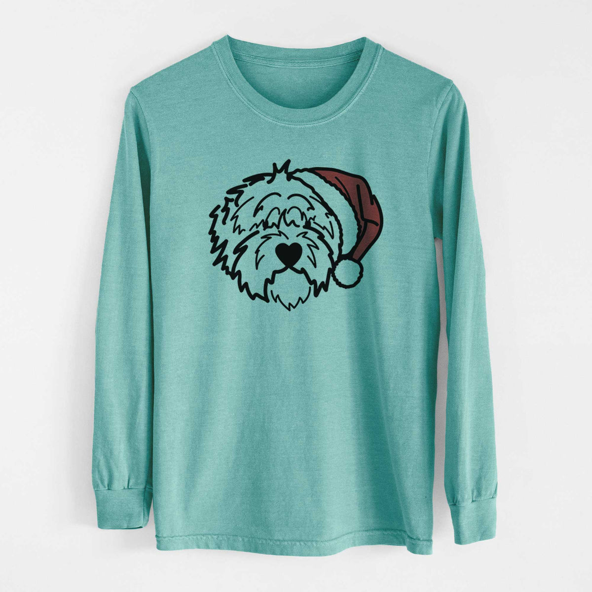Jolly Old English Sheepdog - Penny - Heavyweight 100% Cotton Long Sleeve