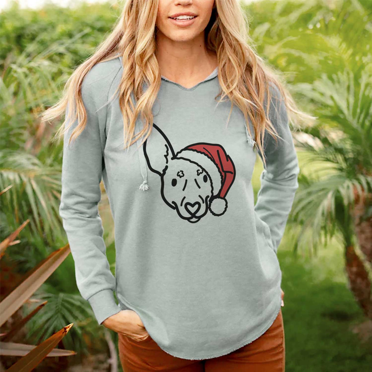 Jolly Rat Terrier - Penny - Cali Wave Hooded Sweatshirt