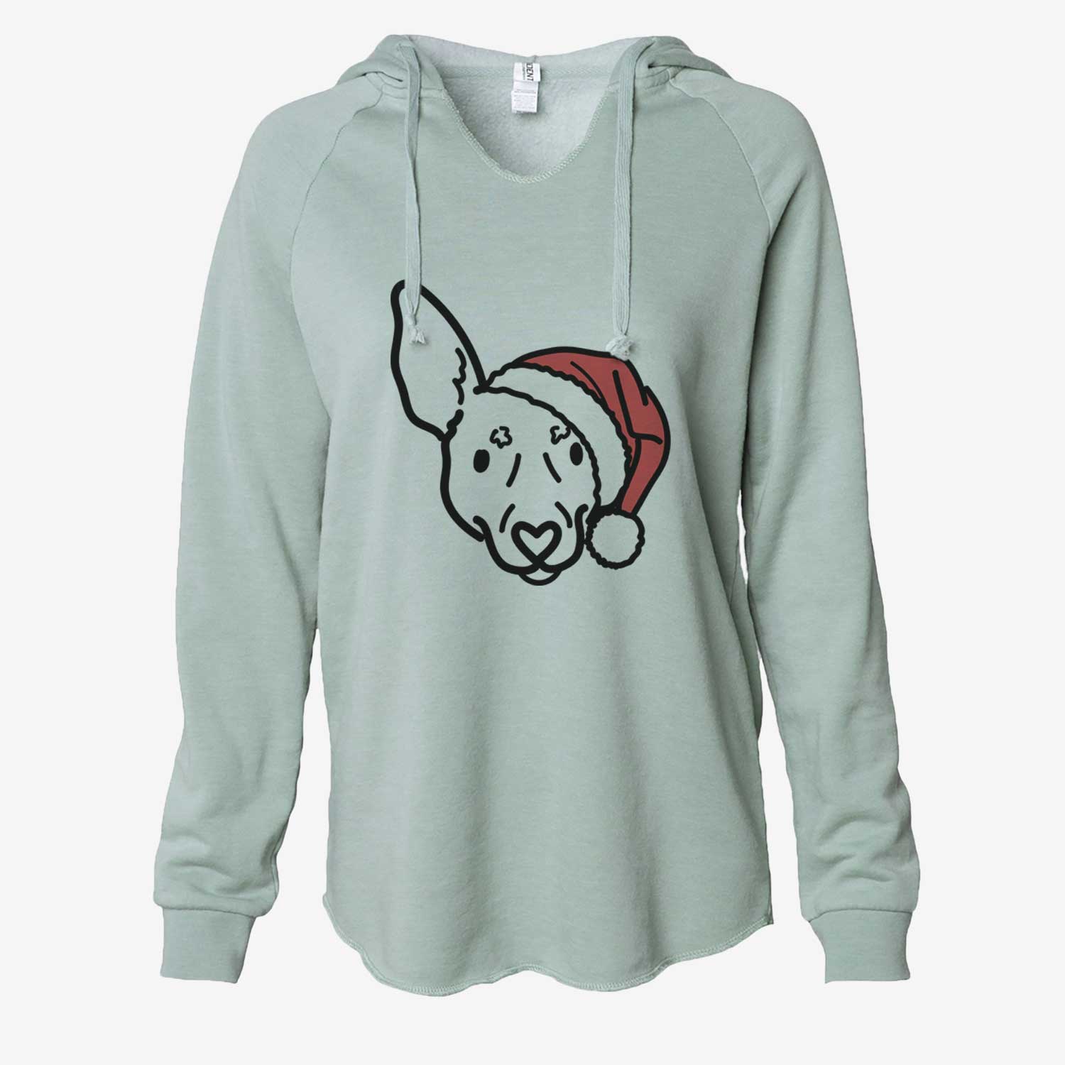 Jolly Rat Terrier - Penny - Cali Wave Hooded Sweatshirt