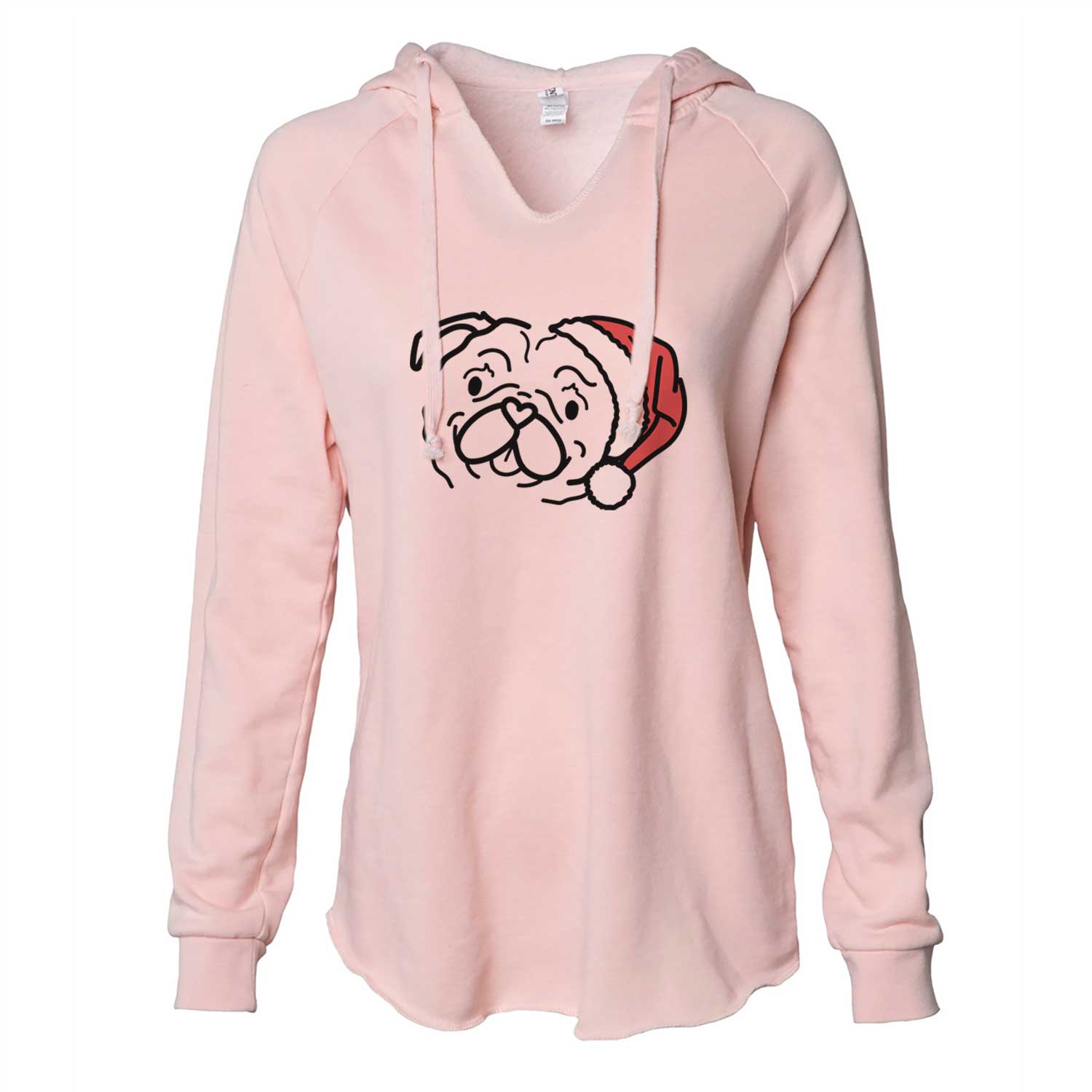 Jolly Pug - Pip - Cali Wave Hooded Sweatshirt