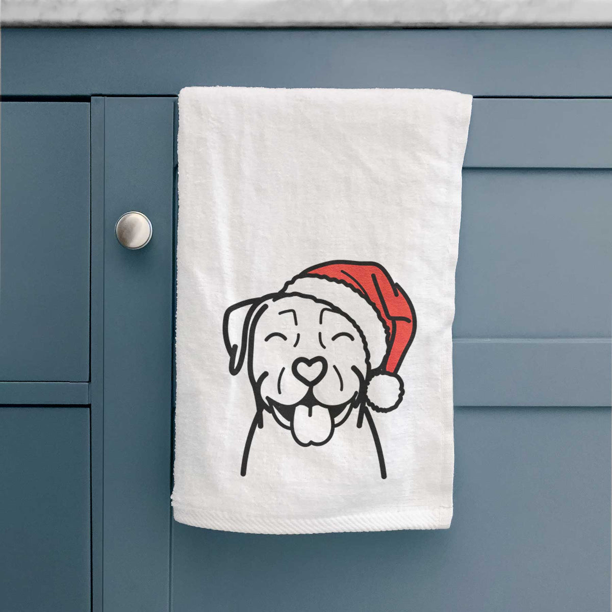 Jolly Pitbull - Decorative Hand Towel